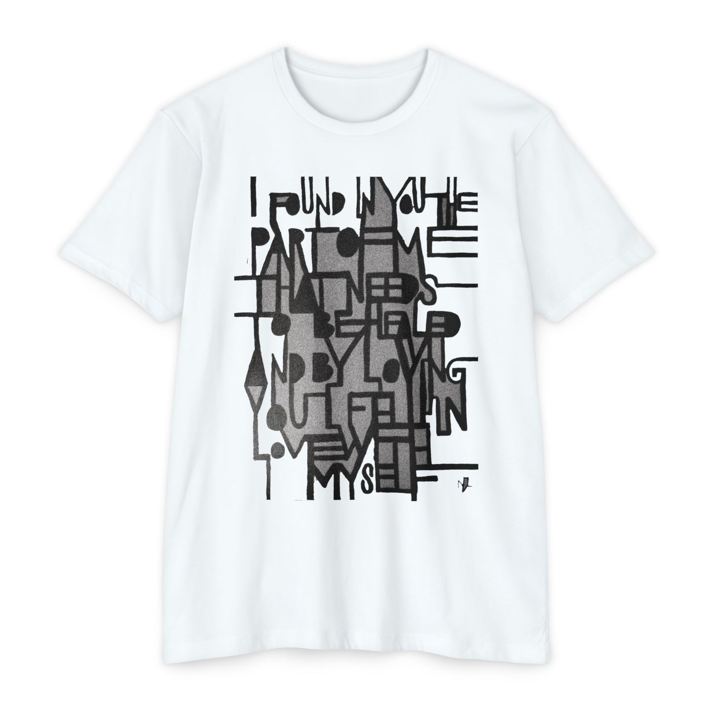 Unisex CVC Jersey T-shirt "i found you 2"