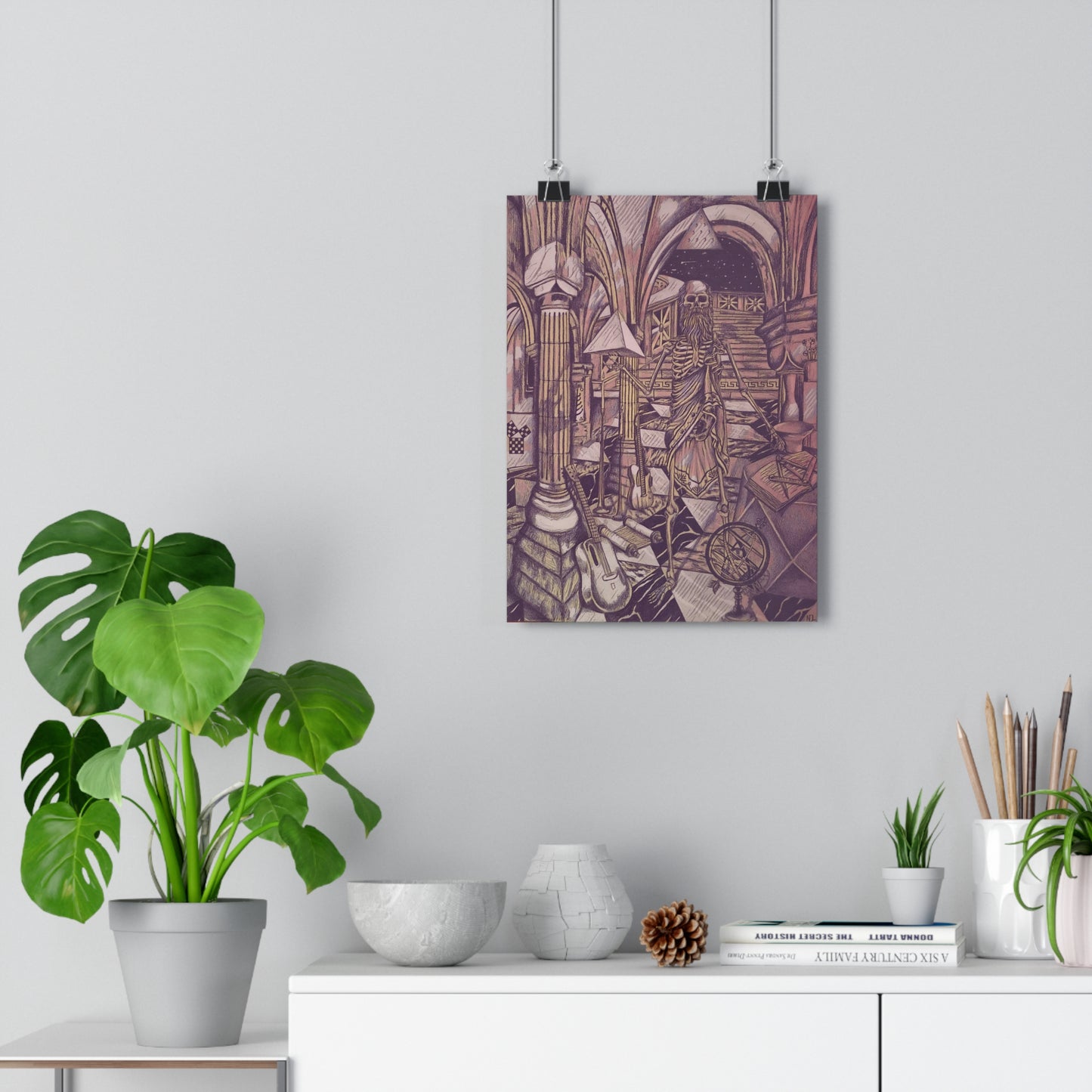 Giclée Art Print "Pythagoras on Otherside"