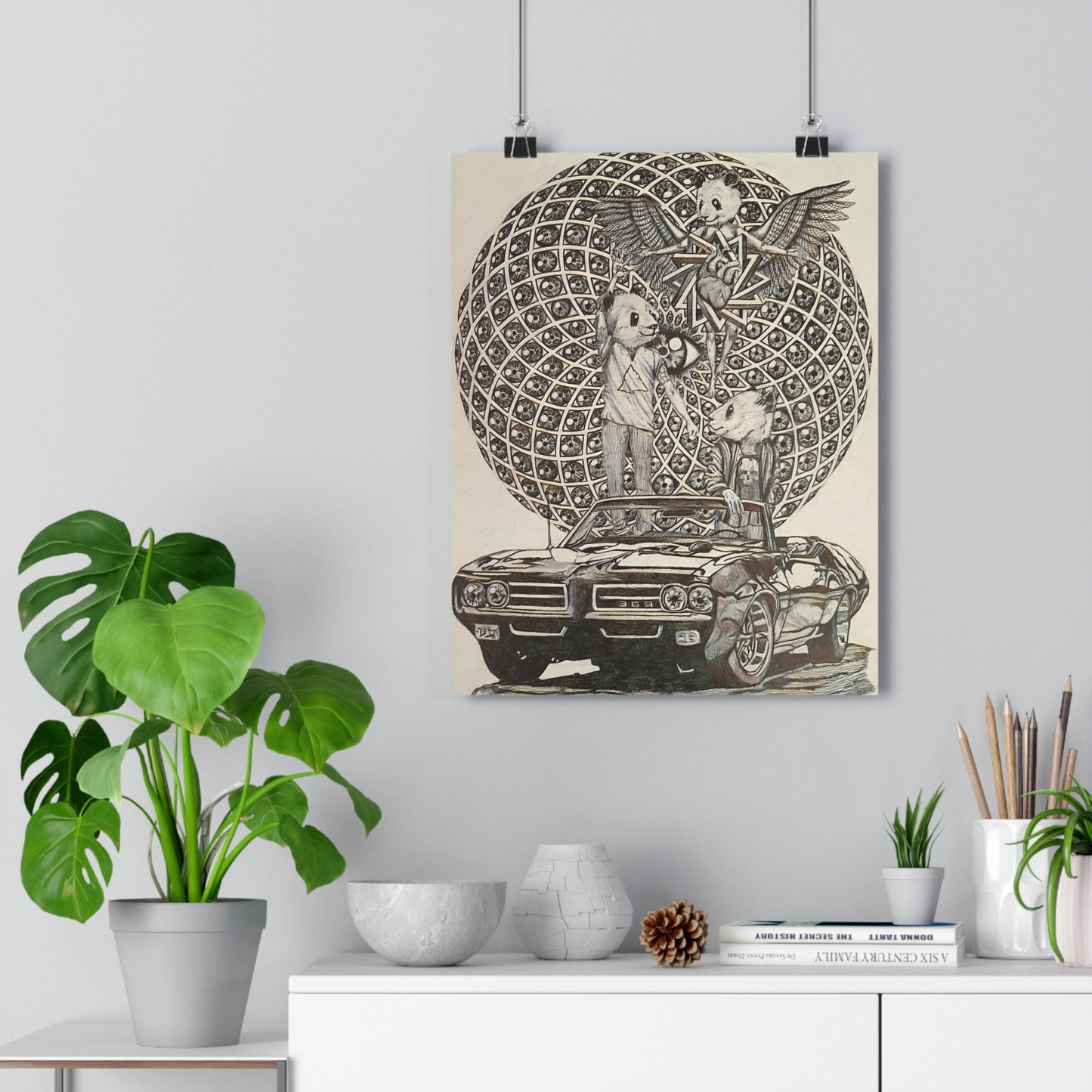 Giclée Art Print "lets take a ride"