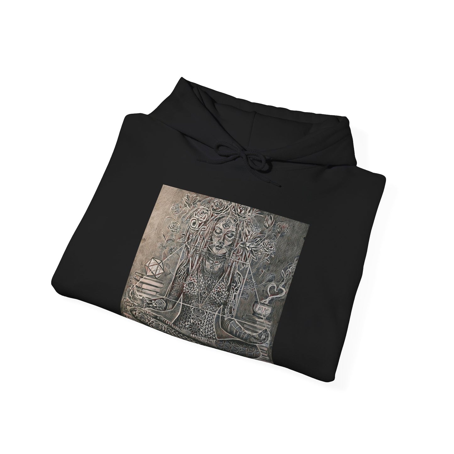 "Divine Feminine 2" Unisex Heavy Blend™ Hooded Sweatshirt