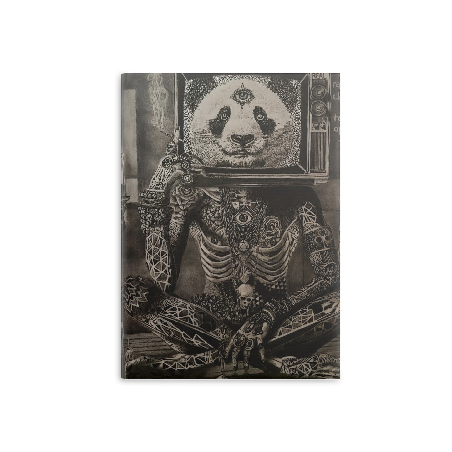 Art Hardcover Notebook with Puffy Cover