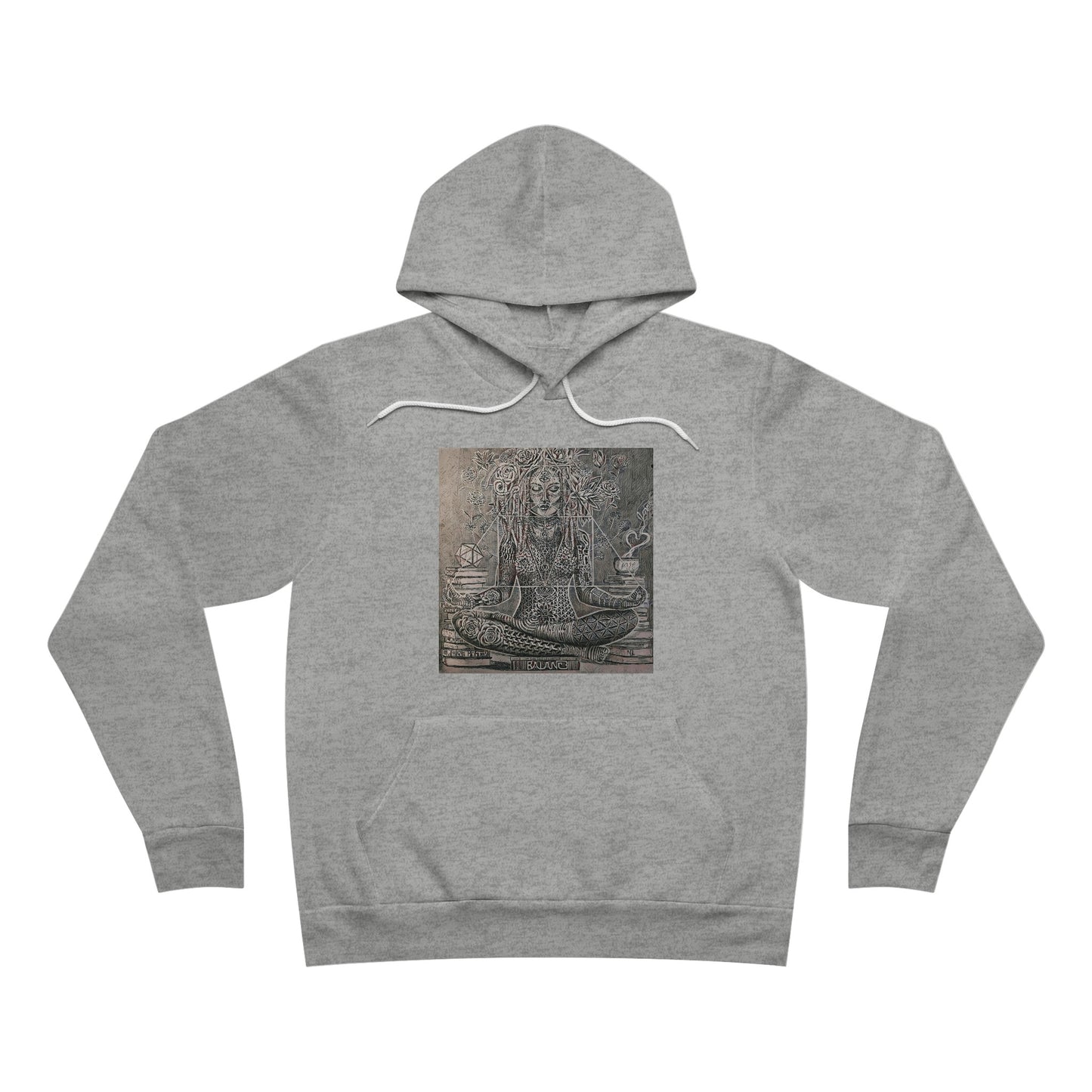 "Divine Feminine 3"Unisex Sponge Fleece Pullover Hoodie