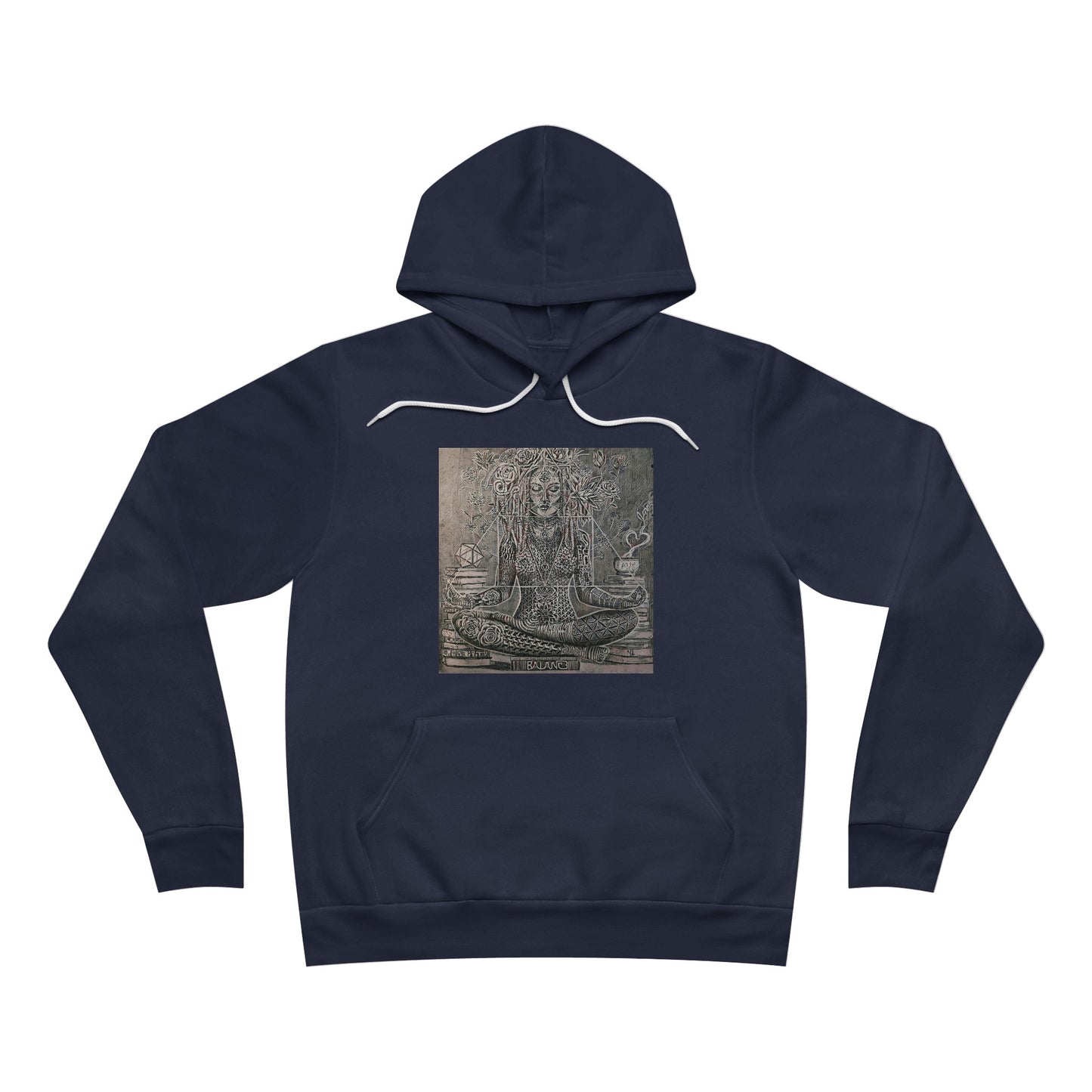 "Divine Feminine 3"Unisex Sponge Fleece Pullover Hoodie