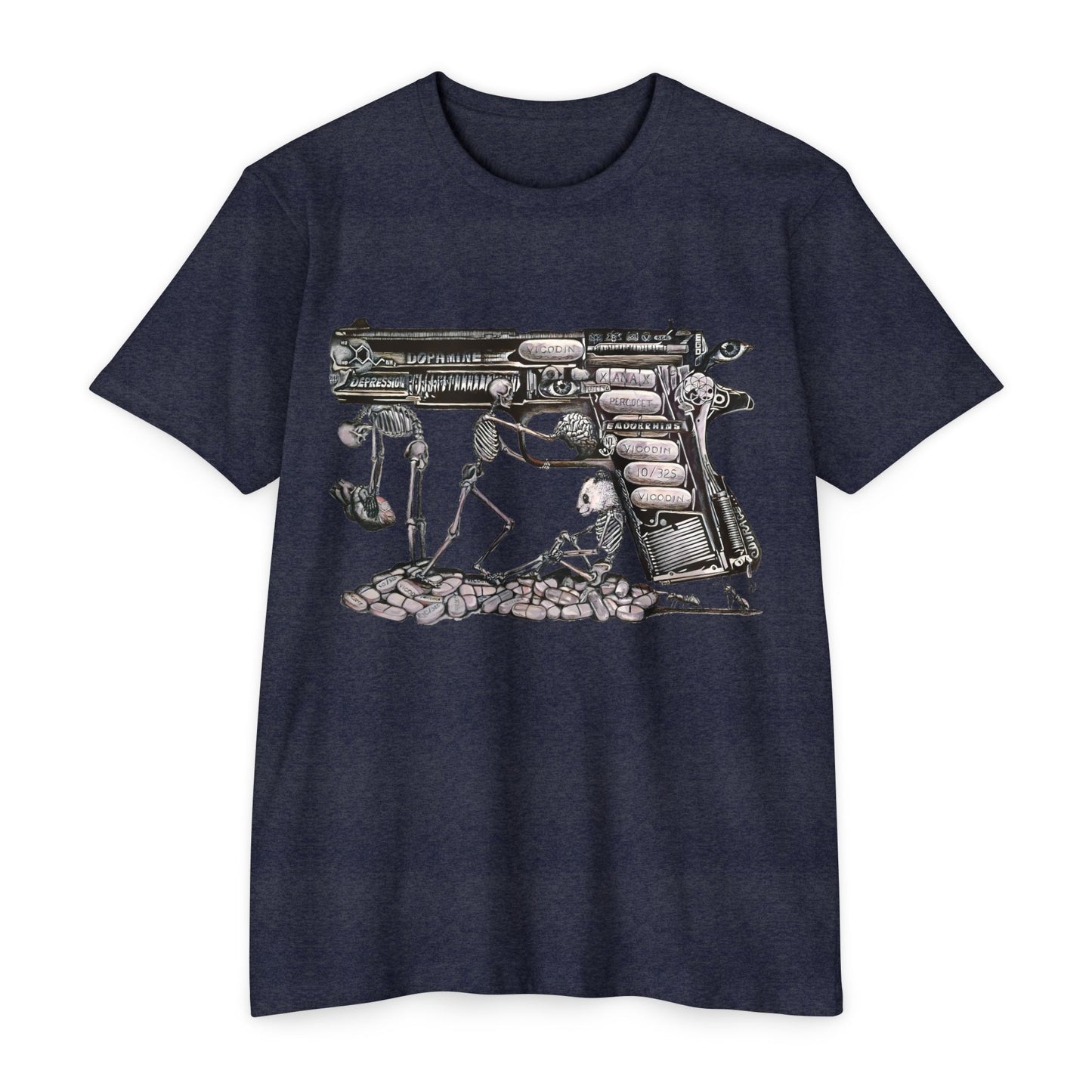 Unisex CVC Jersey T-shirt "whats in your gun"