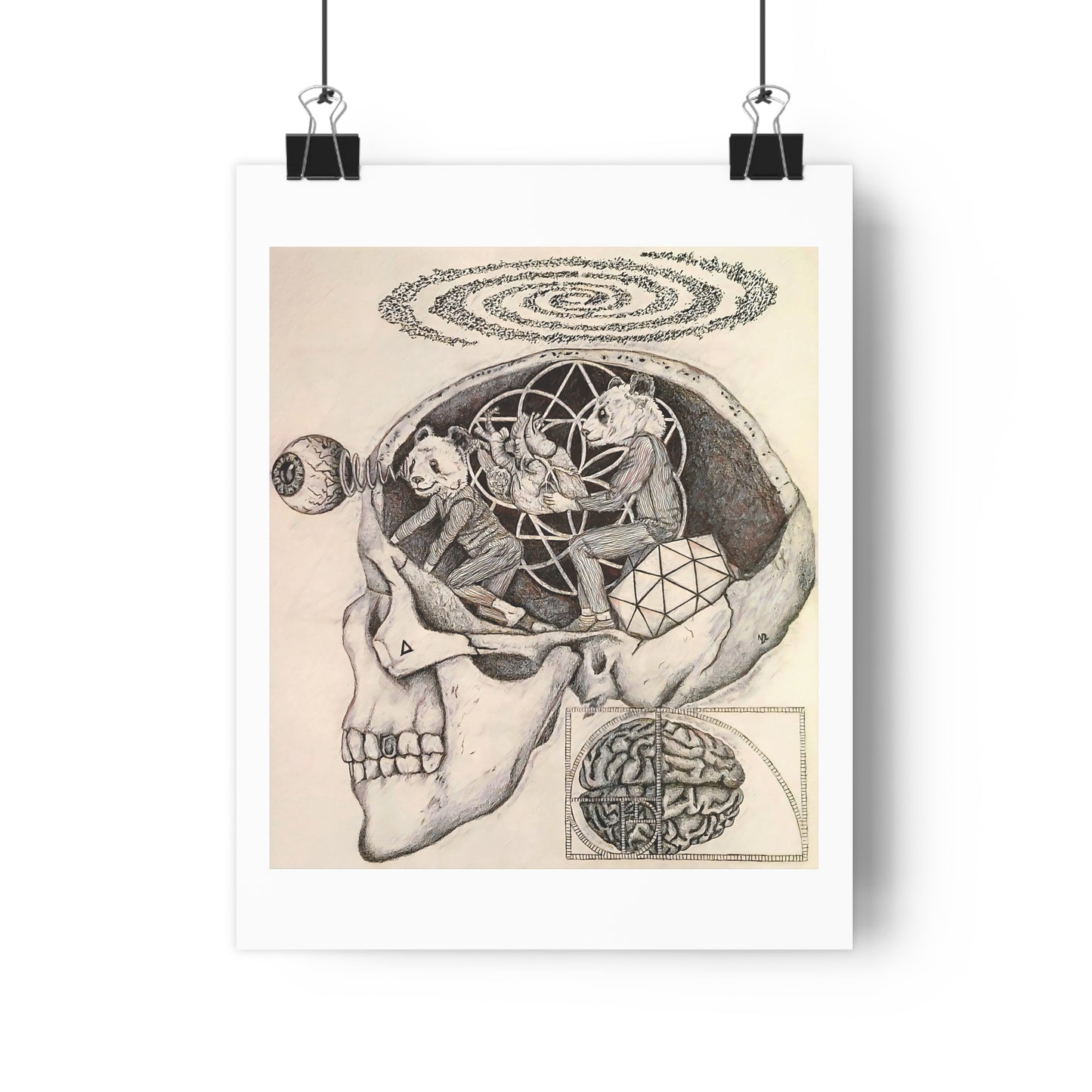 third eye perspective Giclée Art Print