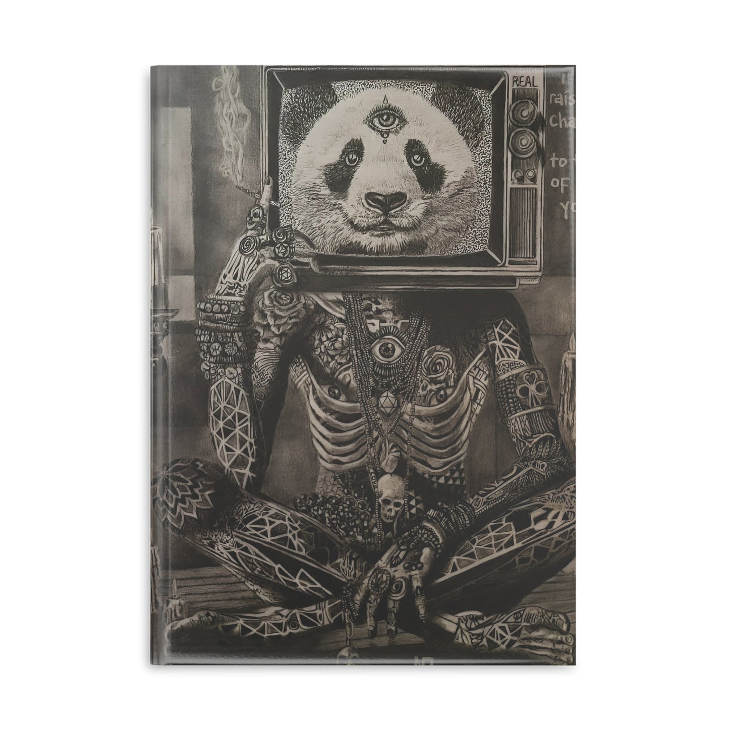 Art Hardcover Notebook with Puffy Cover