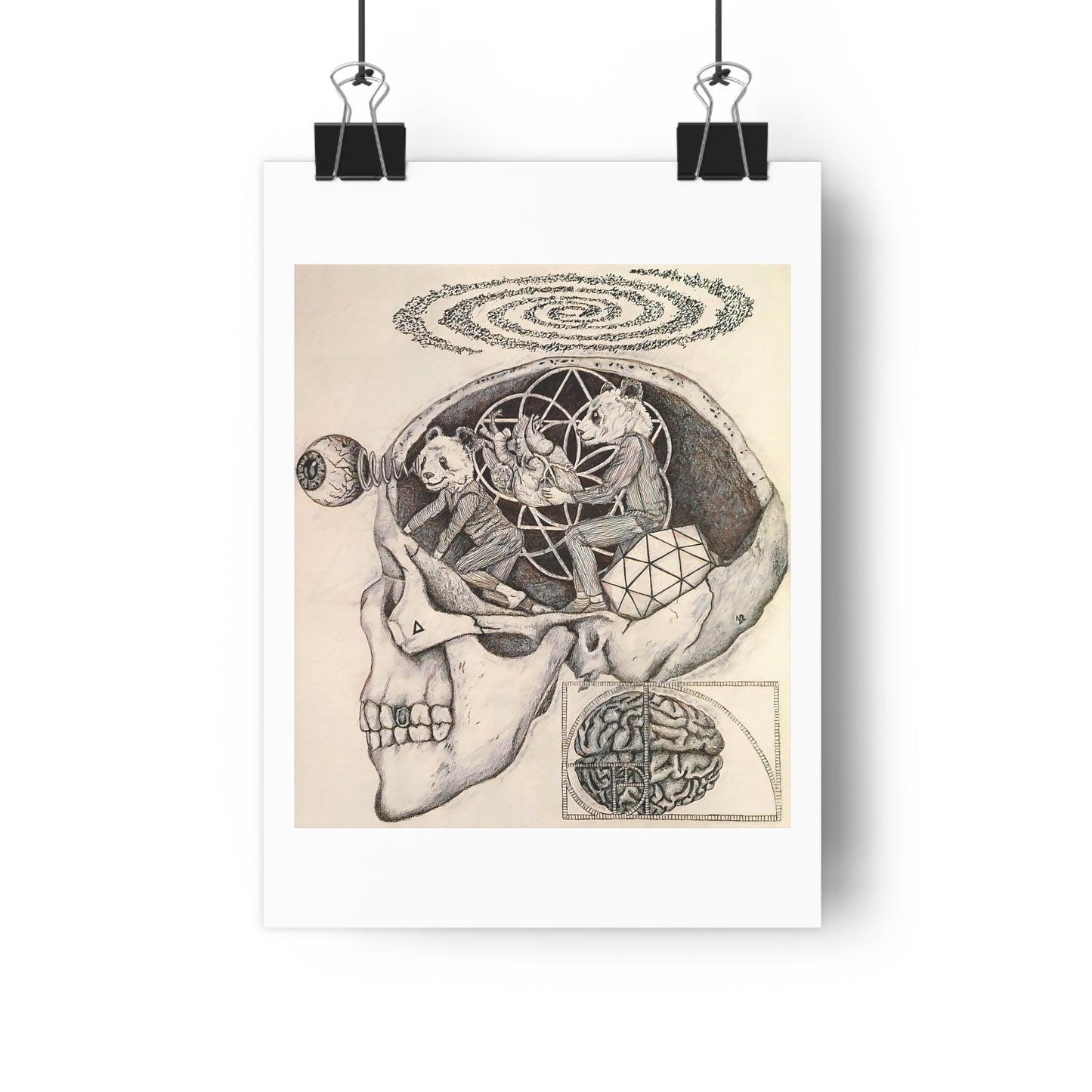 third eye perspective Giclée Art Print