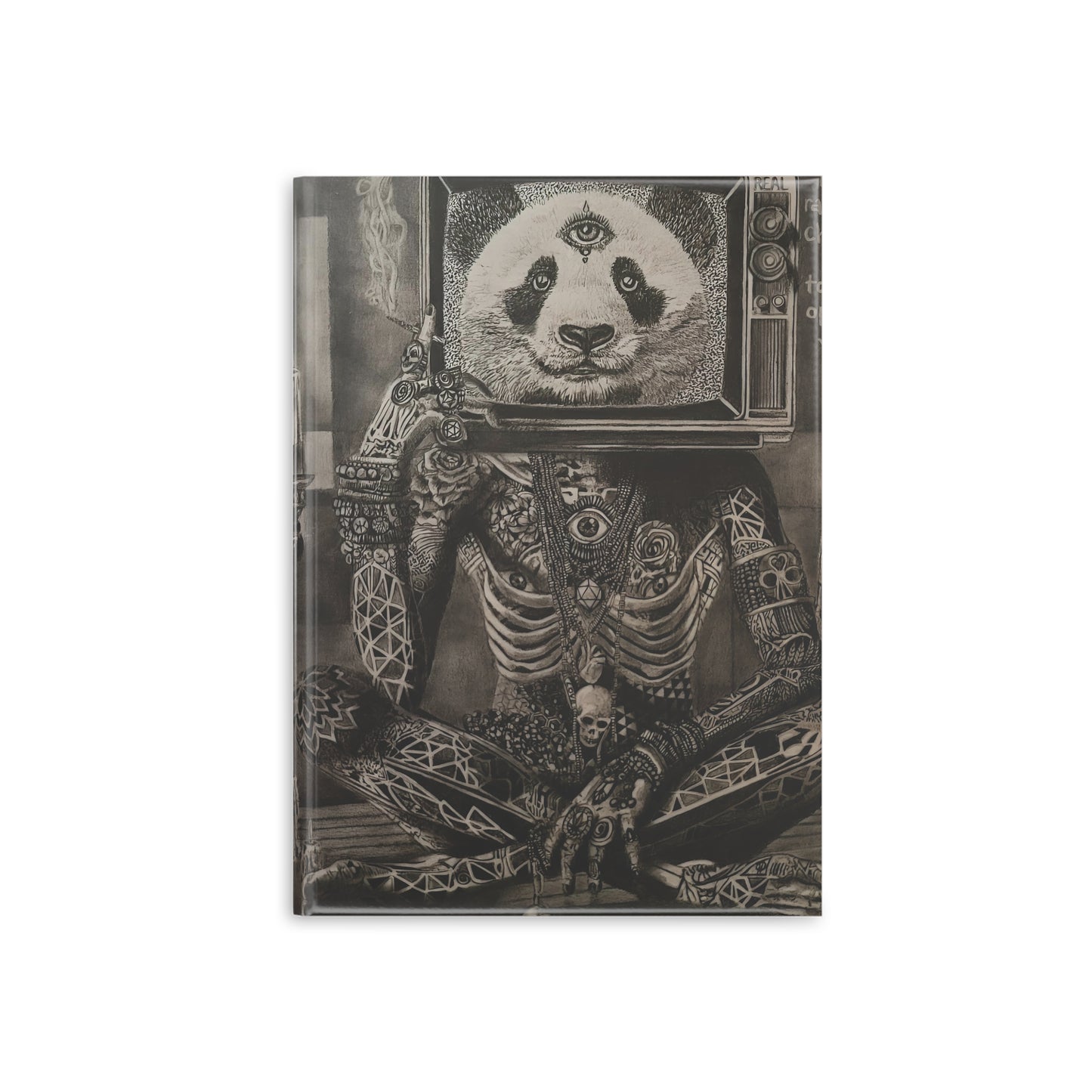 Art Hardcover Notebook with Puffy Cover