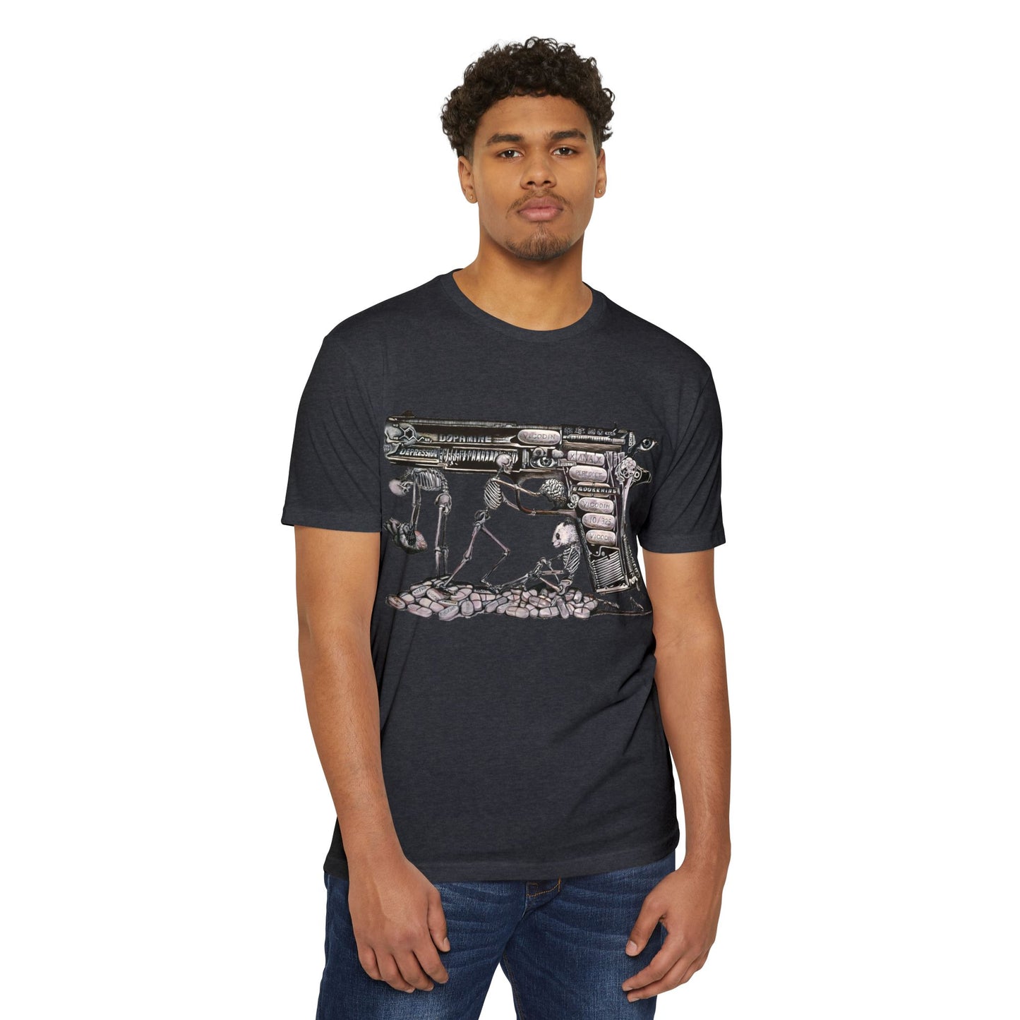 Unisex CVC Jersey T-shirt "whats in your gun"