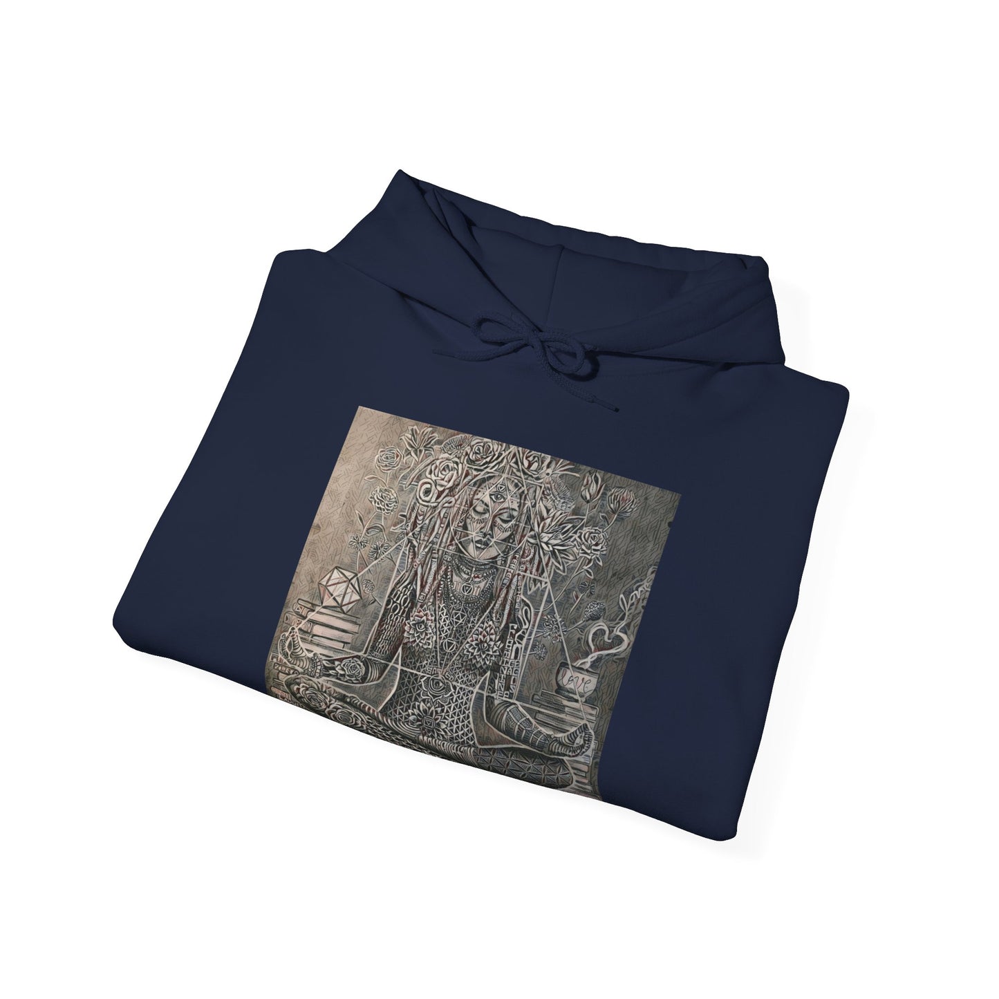 "Divine Feminine 2" Unisex Heavy Blend™ Hooded Sweatshirt