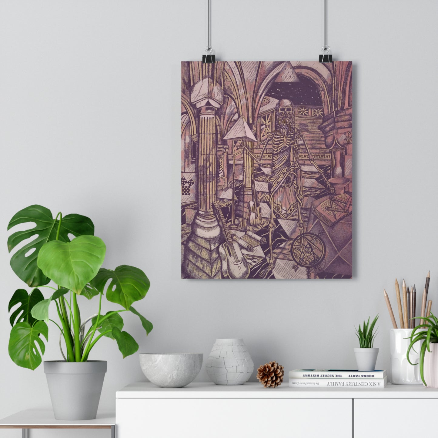 Giclée Art Print "Pythagoras on Otherside"