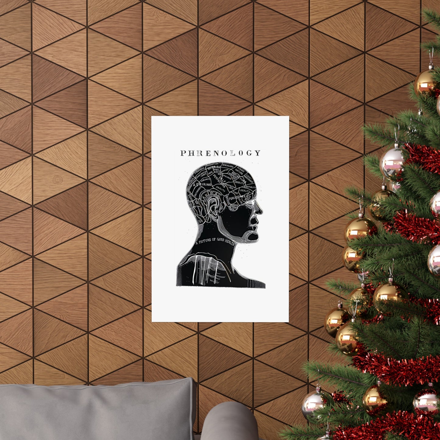 Premium Matte vertical poster Phrenology Midnight