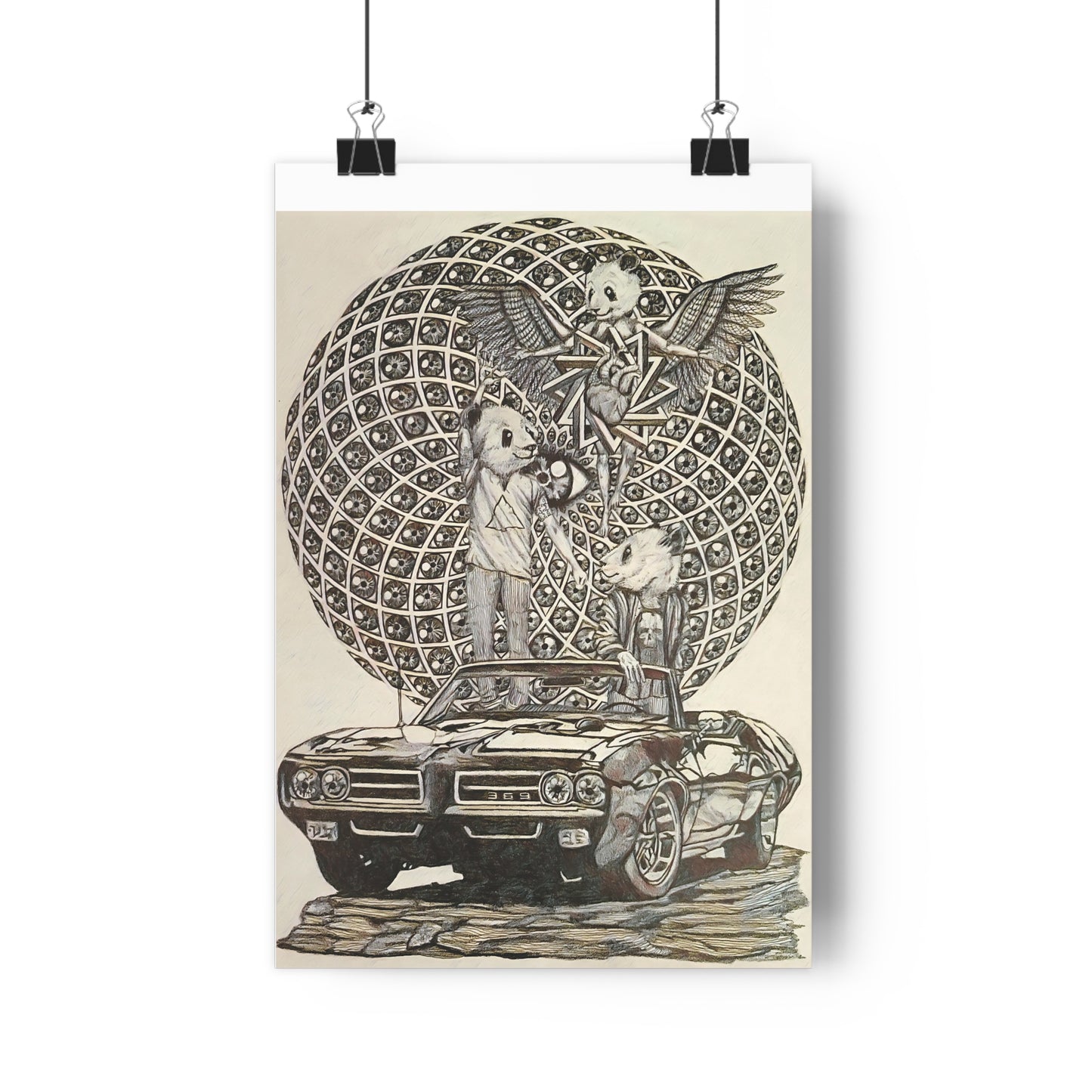 Giclée Art Print "lets take a ride"