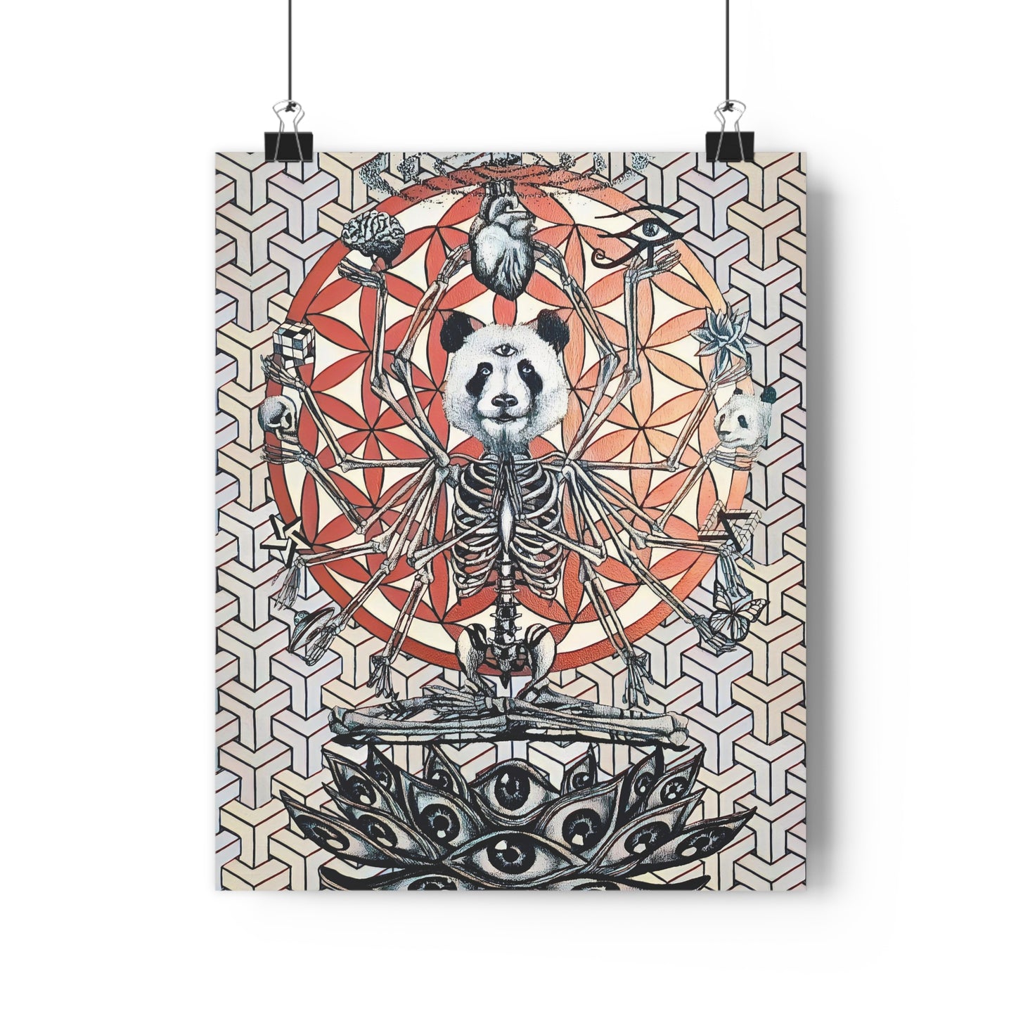 Giclée Art Print "lord panda"
