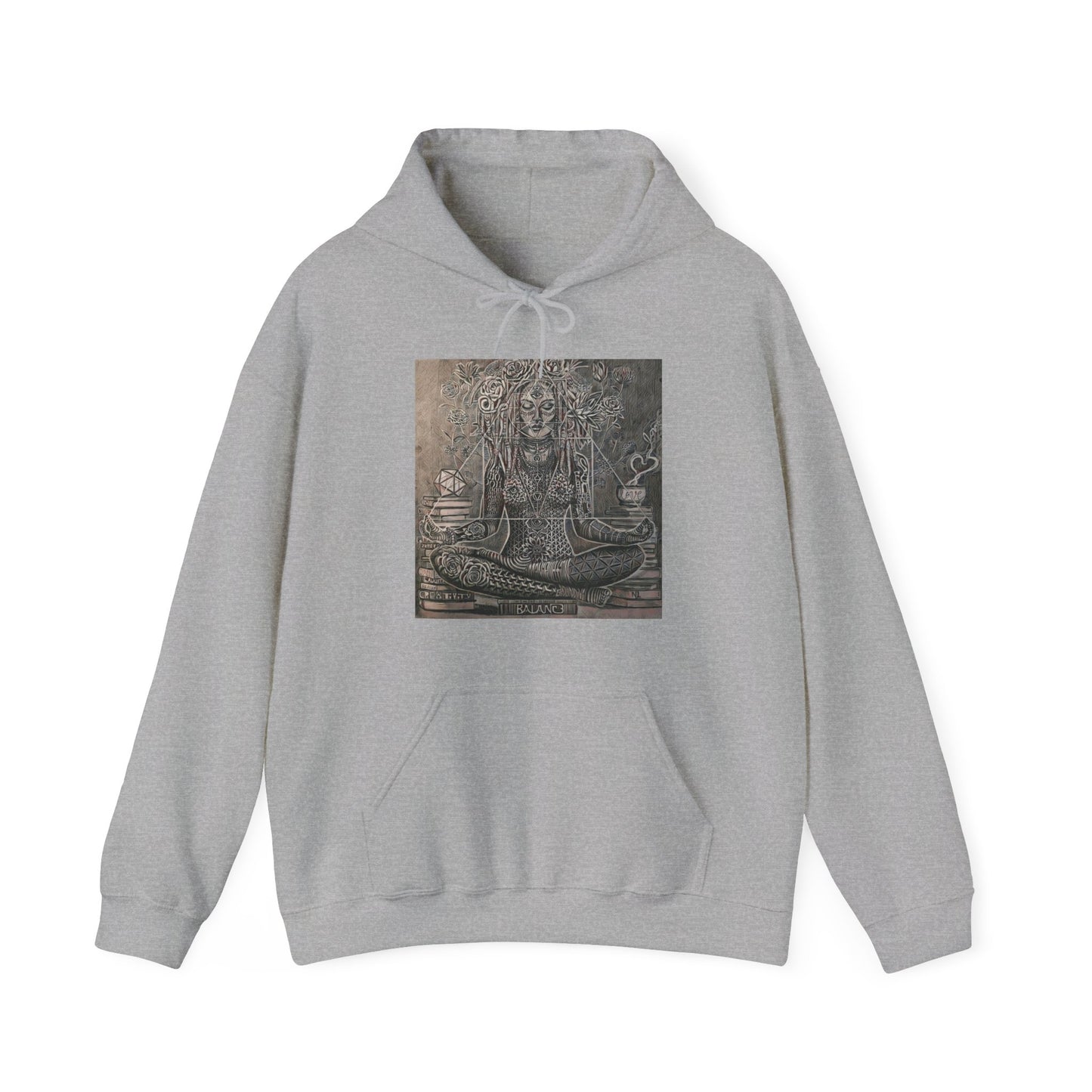 "Divine Feminine 2" Unisex Heavy Blend™ Hooded Sweatshirt