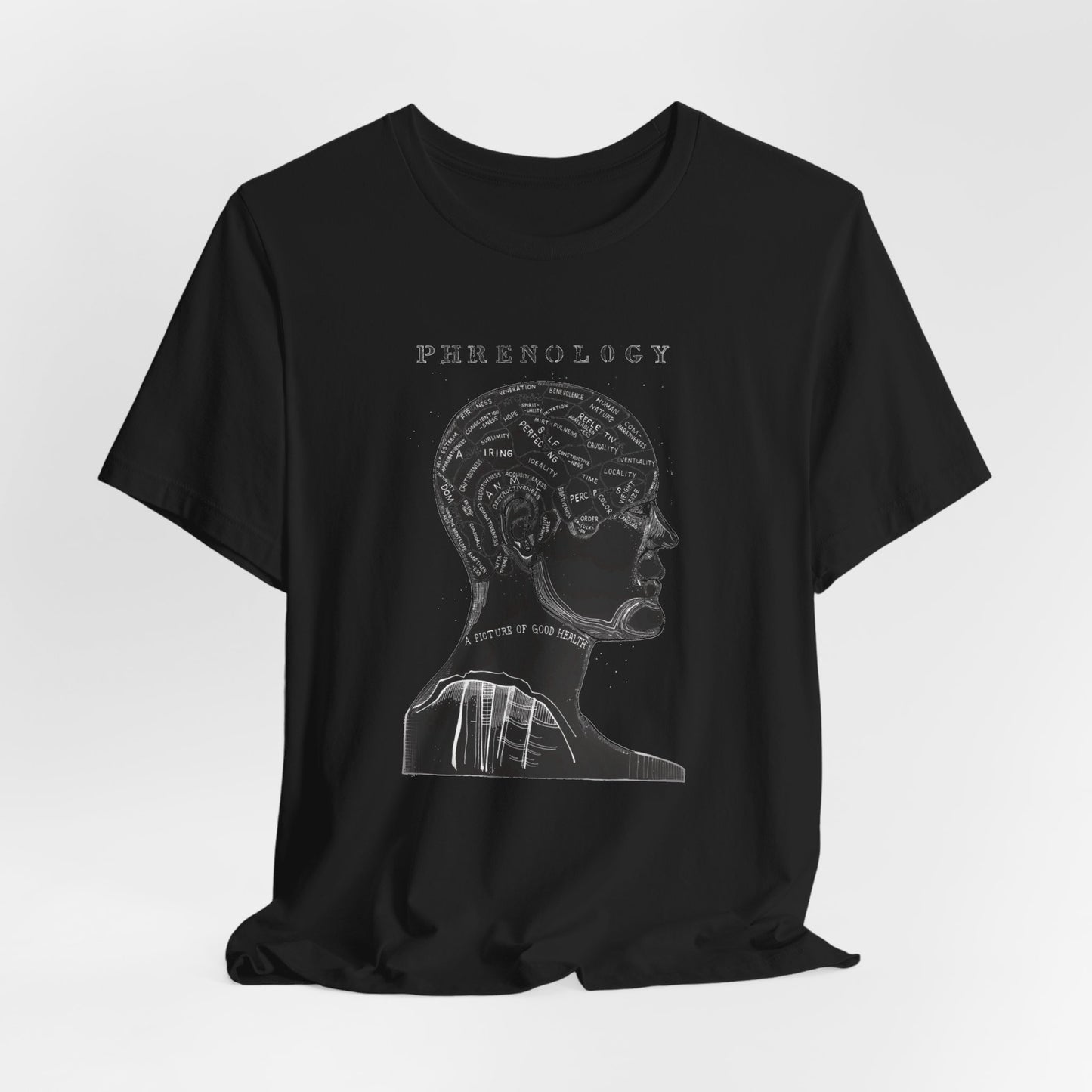 phrenology midnight unisex tee