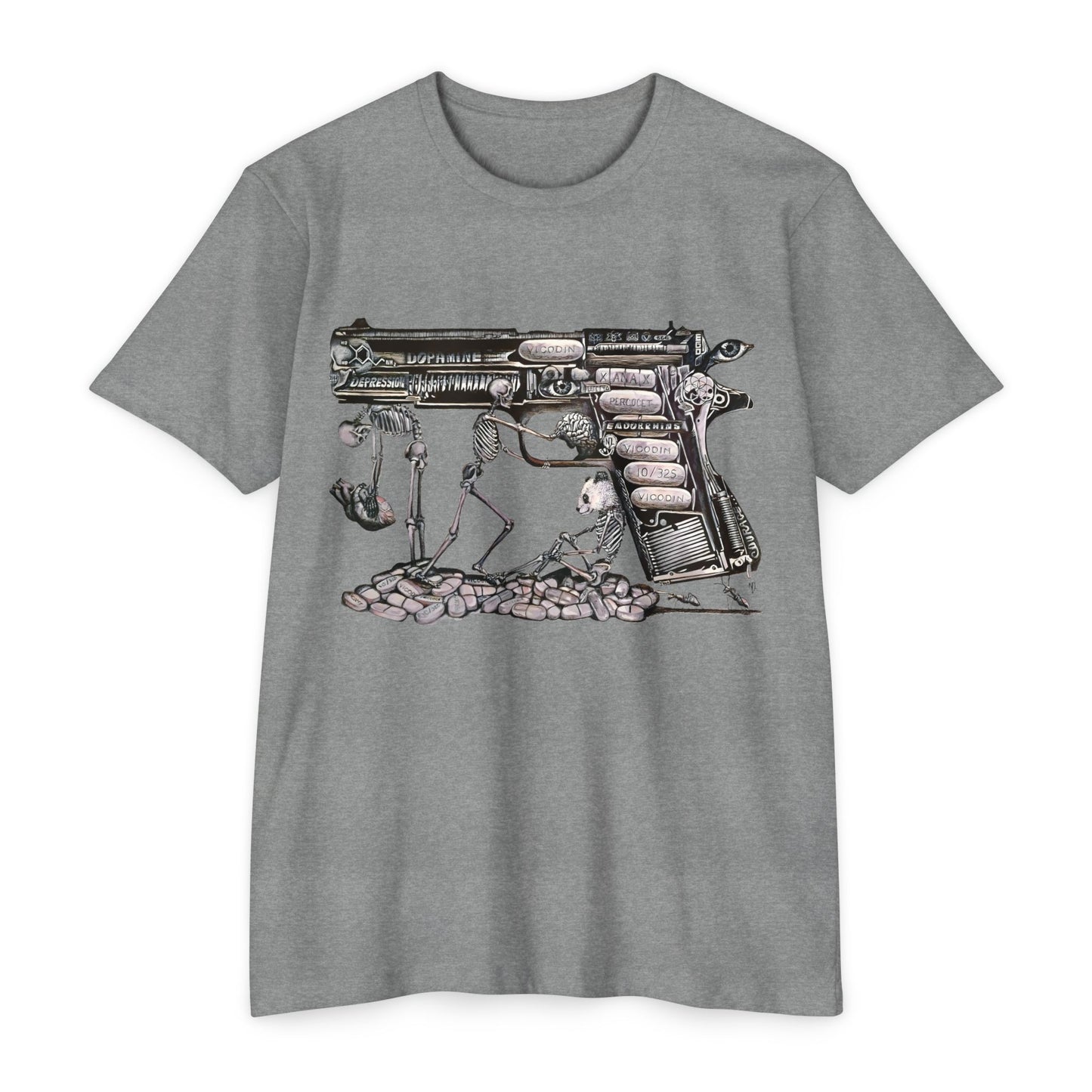 Unisex CVC Jersey T-shirt "whats in your gun"