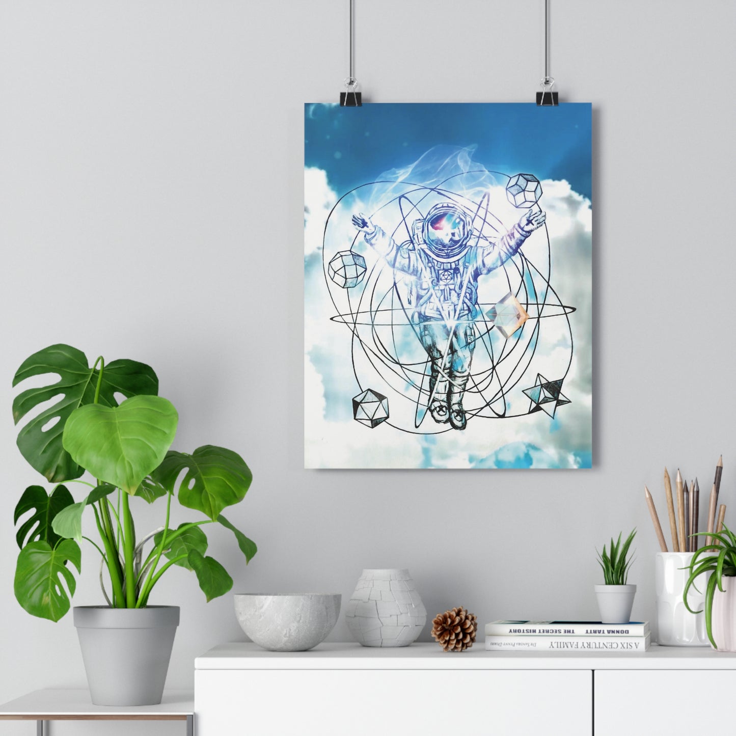 Giclée Art Print "mind space Crucifixion"