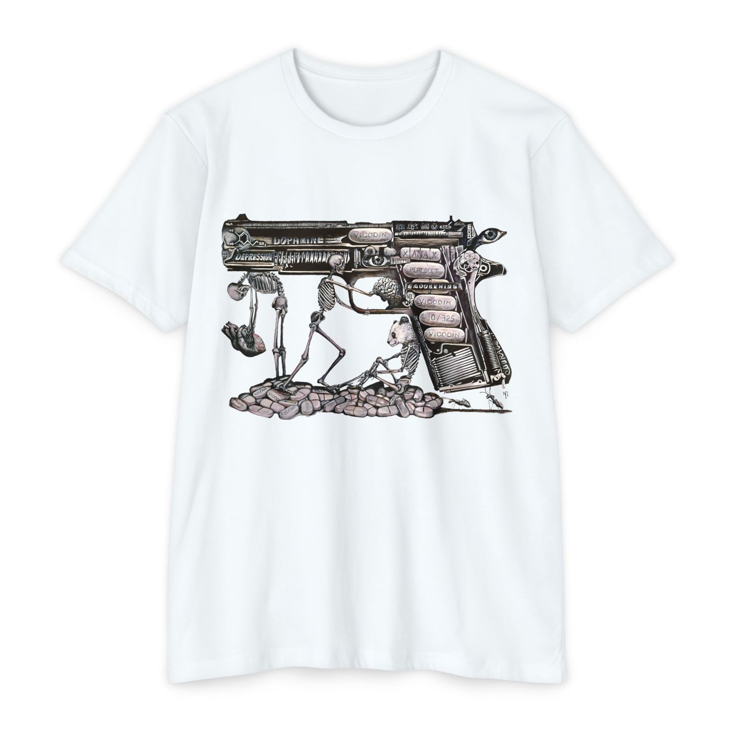 Unisex CVC Jersey T-shirt "whats in your gun"