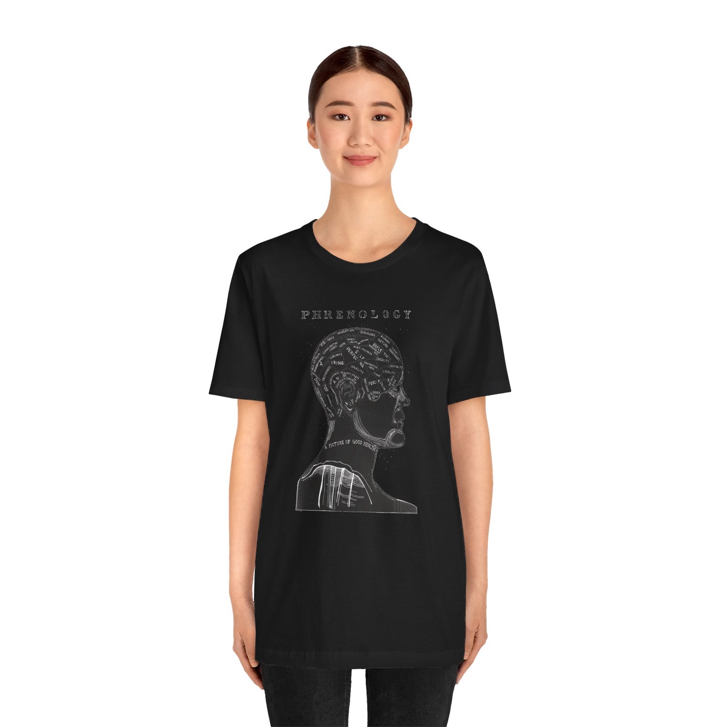 phrenology midnight unisex tee