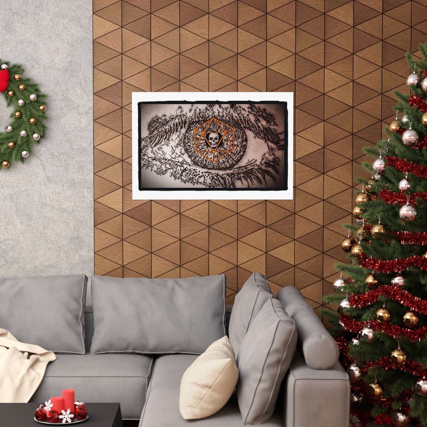 Premium Matte horizontal poster Eye See You