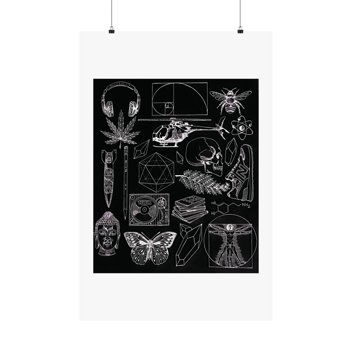Premium Matte vertical poster Collected Alchemy