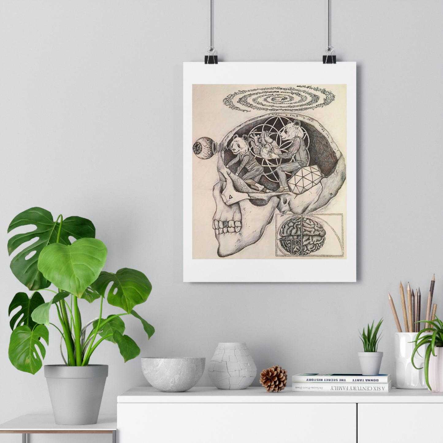 third eye perspective Giclée Art Print