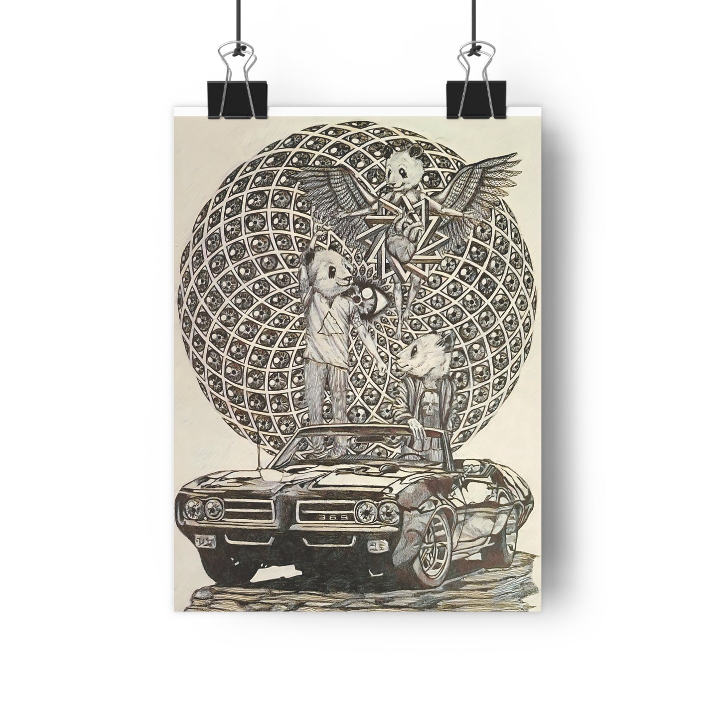 Giclée Art Print "lets take a ride"