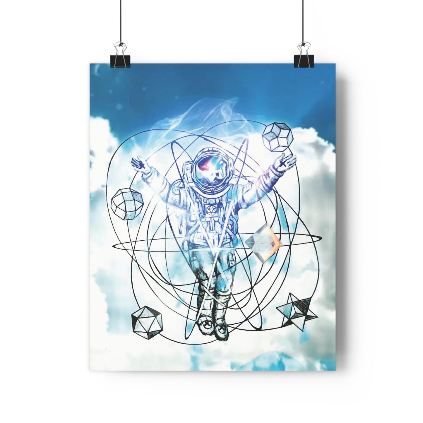 Giclée Art Print "mind space Crucifixion"