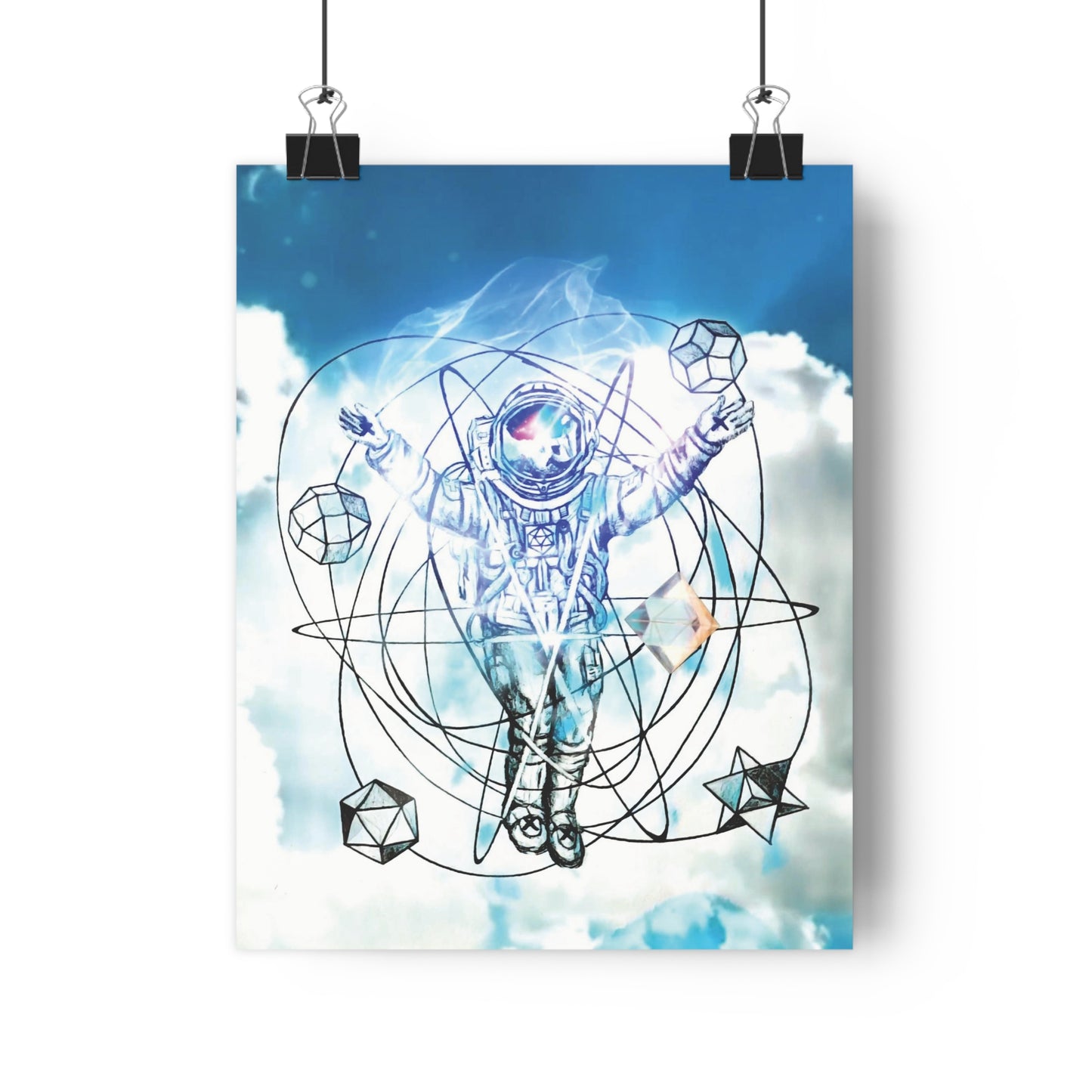 Giclée Art Print "mind space Crucifixion"