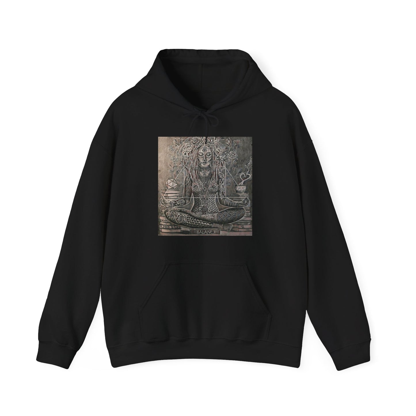 "Divine Feminine 2" Unisex Heavy Blend™ Hooded Sweatshirt