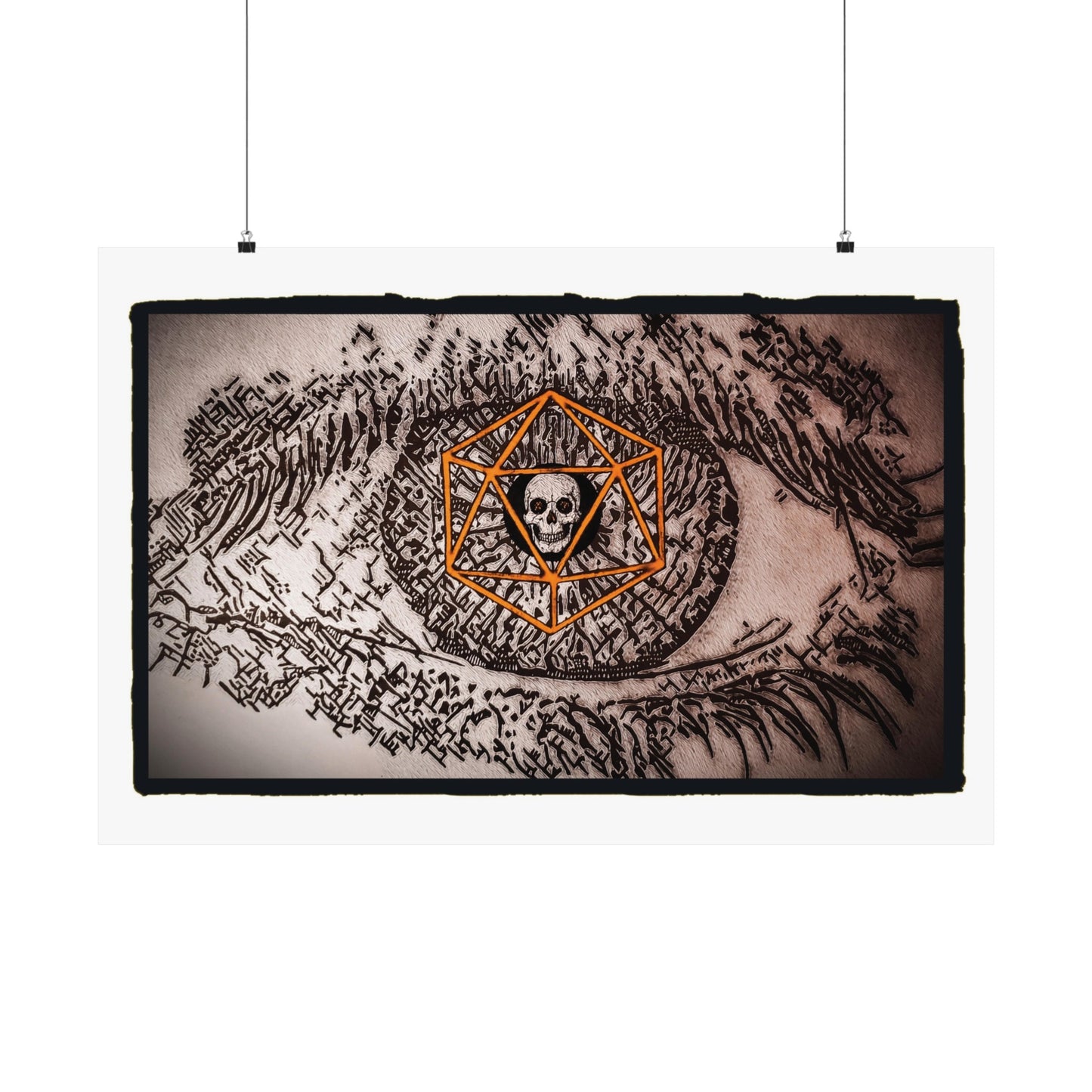 Premium Matte horizontal poster Eye See You