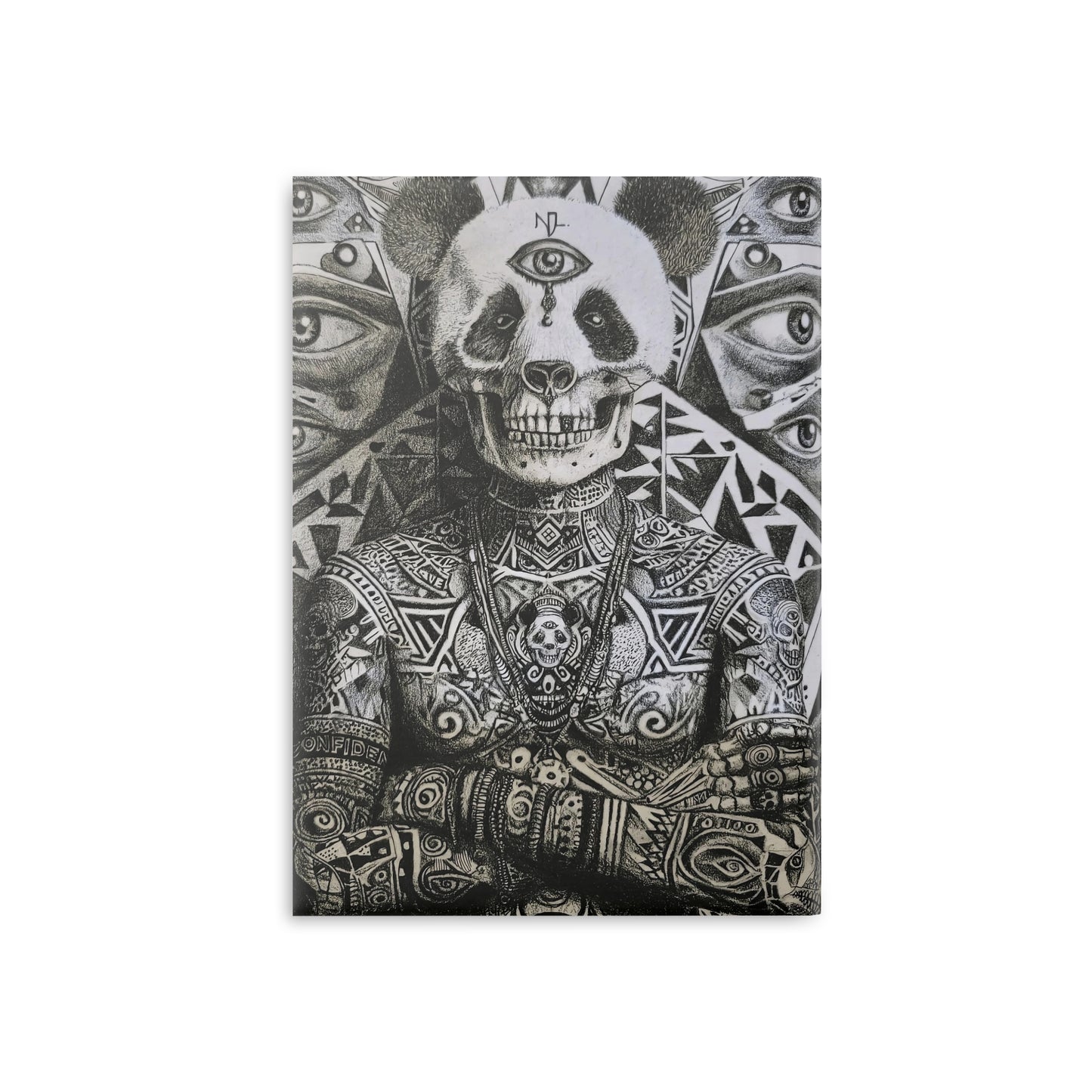 Art Hardcover Notebook with Puffy Cover
