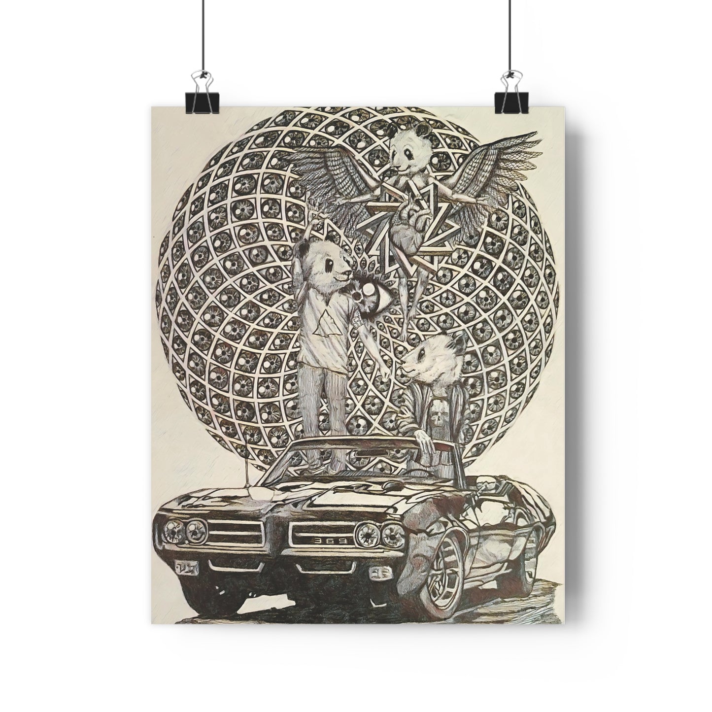 Giclée Art Print "lets take a ride"
