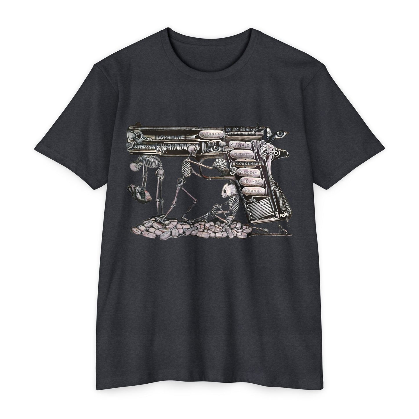 Unisex CVC Jersey T-shirt "whats in your gun"