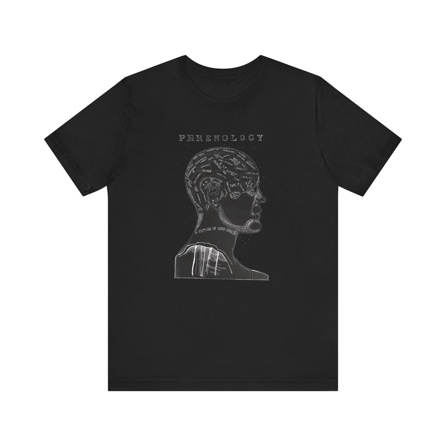 phrenology midnight unisex tee
