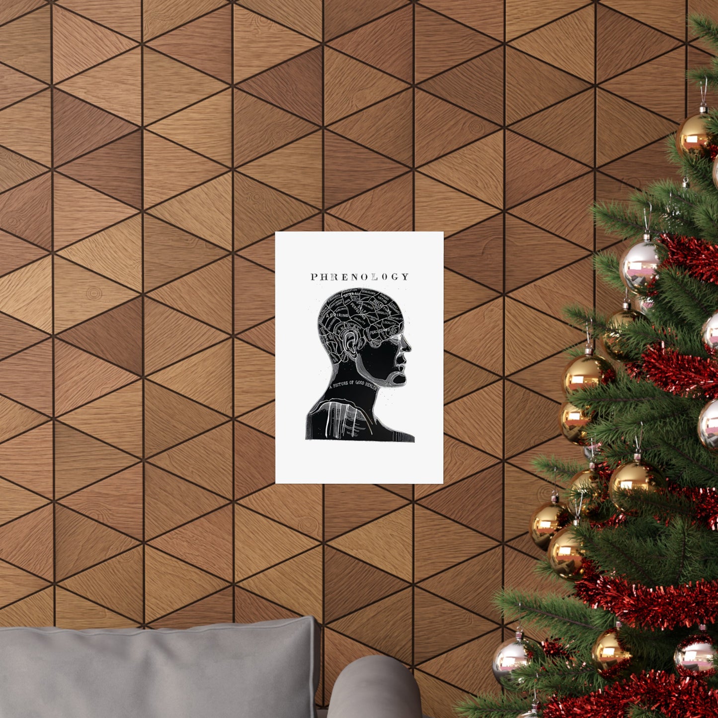 Premium Matte vertical poster Phrenology Midnight