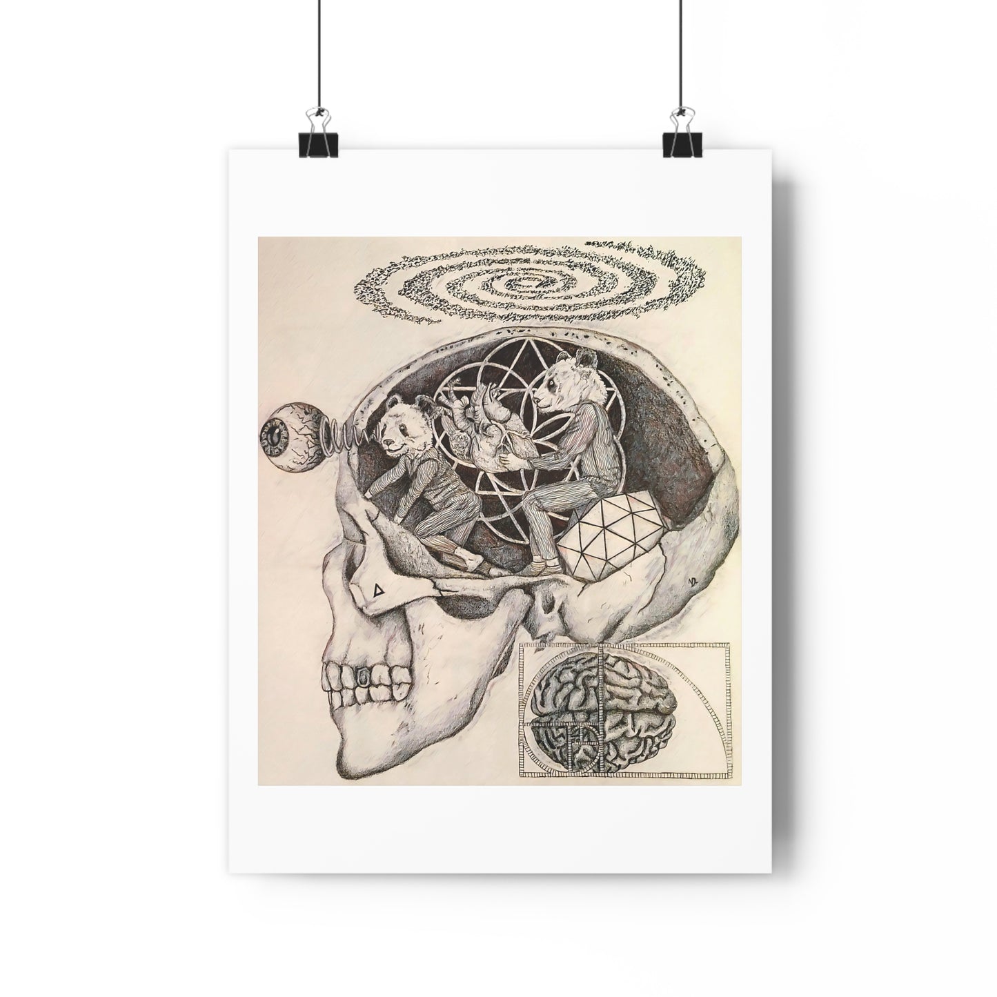 third eye perspective Giclée Art Print