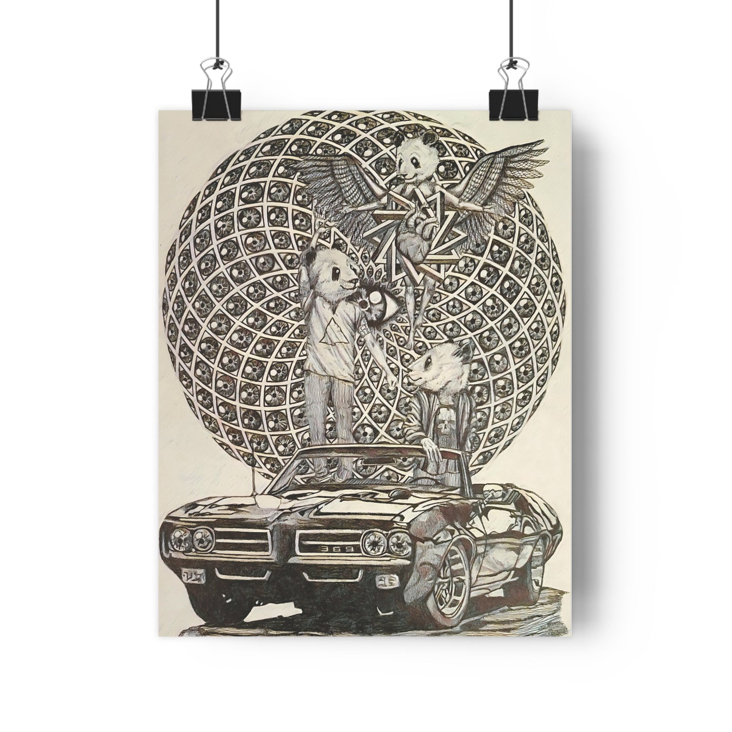 Giclée Art Print "lets take a ride"