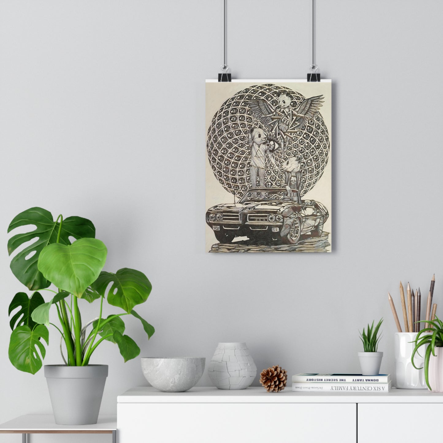 Giclée Art Print "lets take a ride"