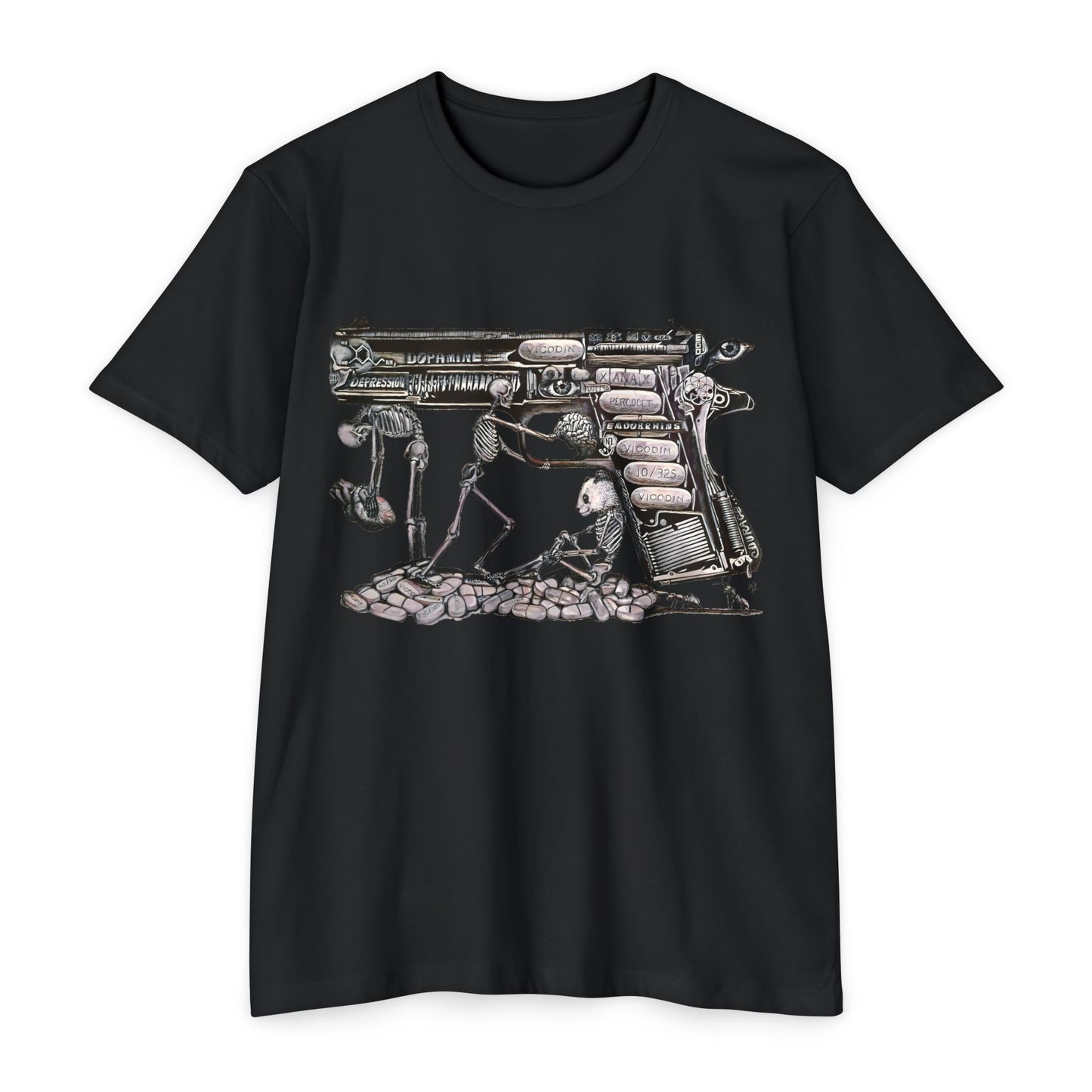 Unisex CVC Jersey T-shirt "whats in your gun"