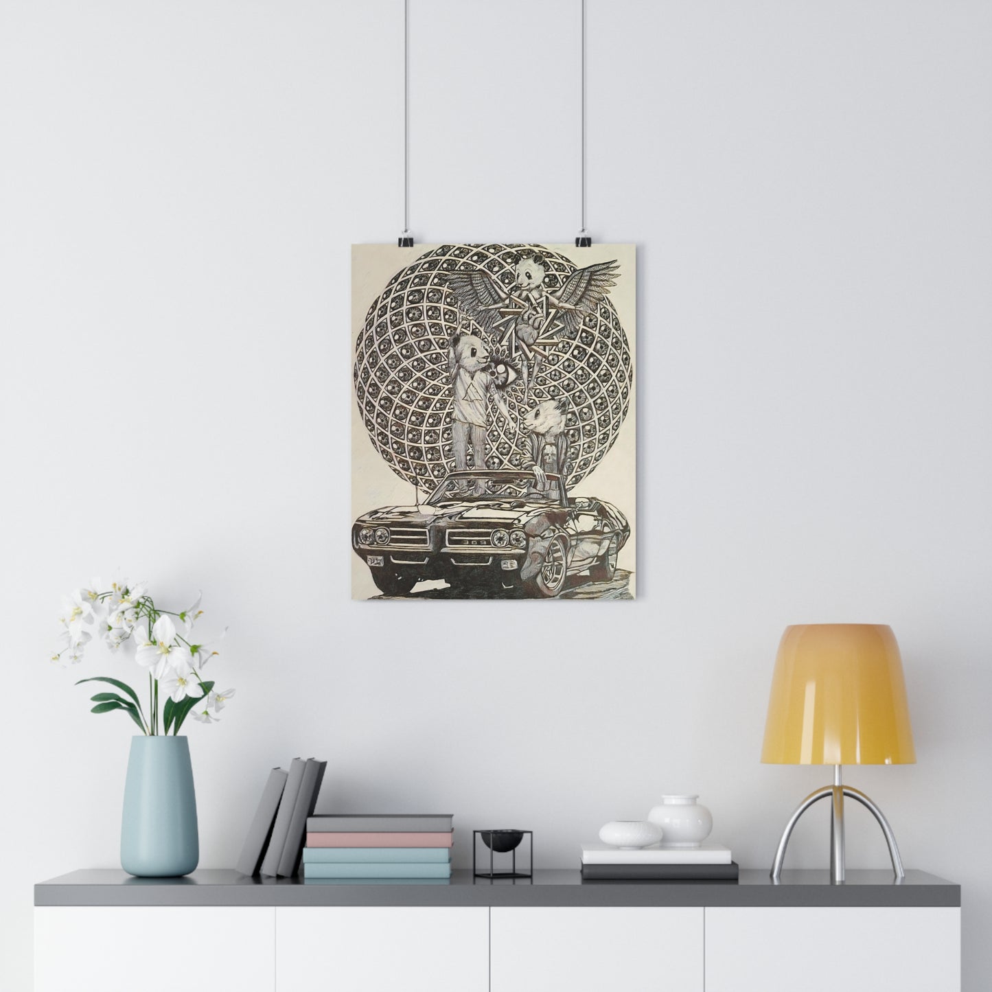 Giclée Art Print "lets take a ride"