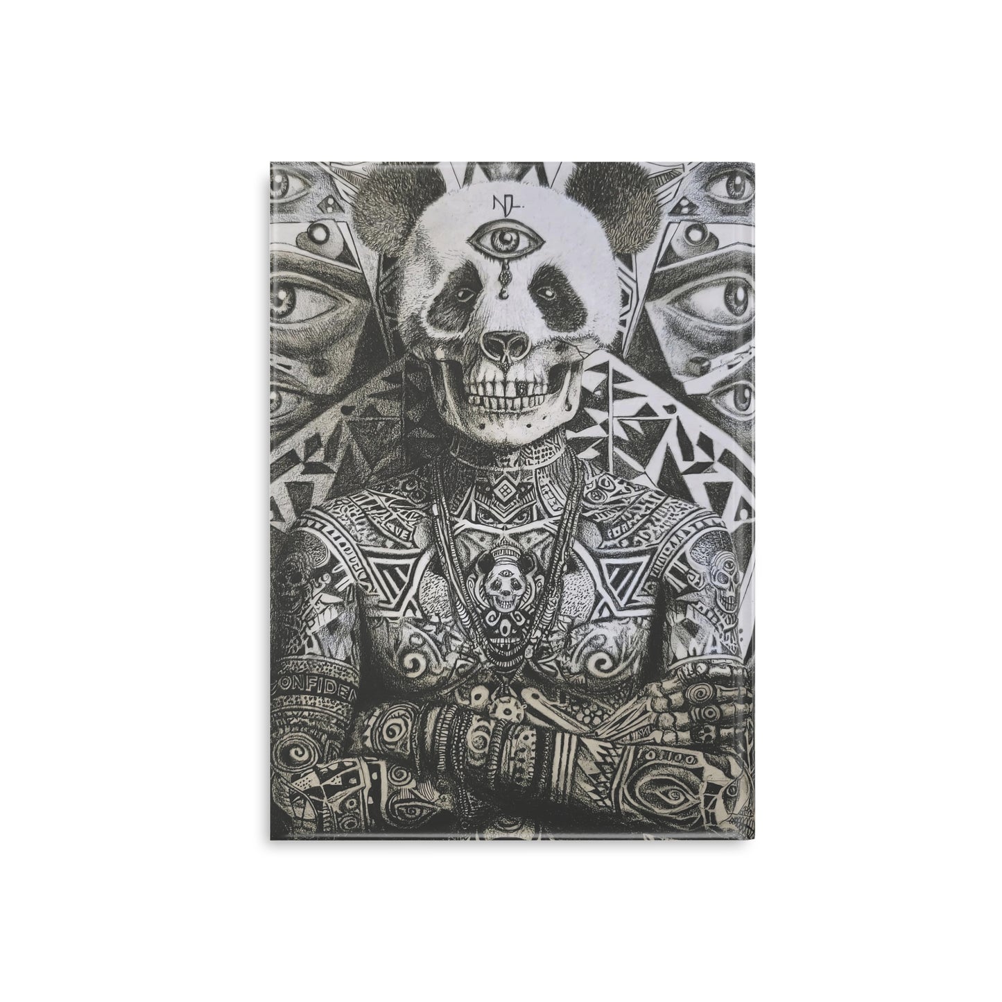 Art Hardcover Notebook with Puffy Cover