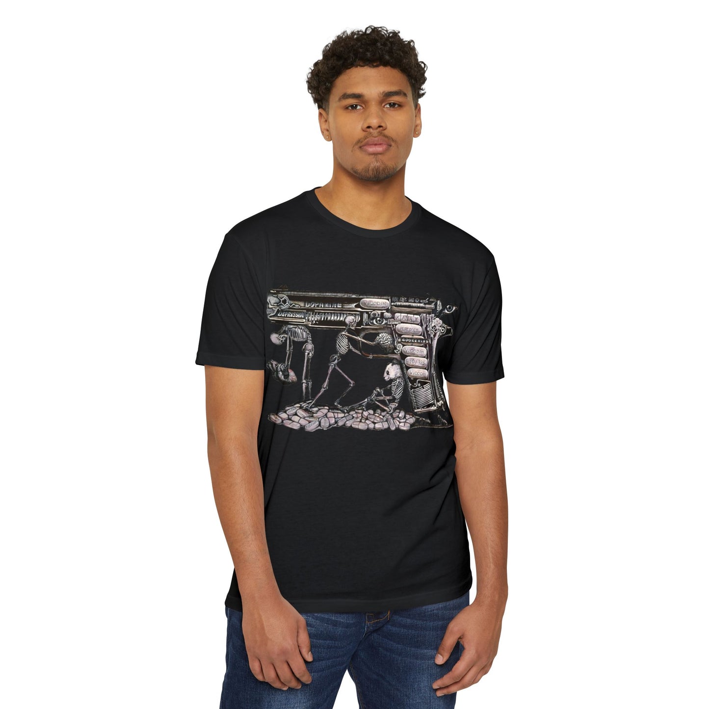 Unisex CVC Jersey T-shirt "whats in your gun"