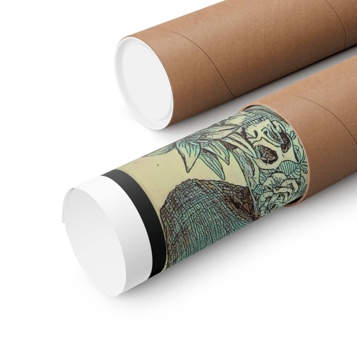 Premium Matte vertical posters Get Behind me Say10