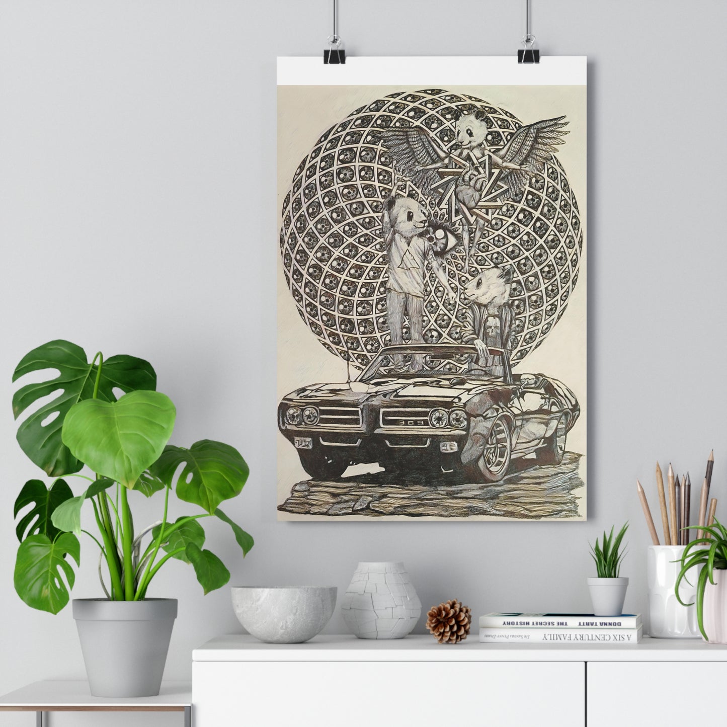 Giclée Art Print "lets take a ride"