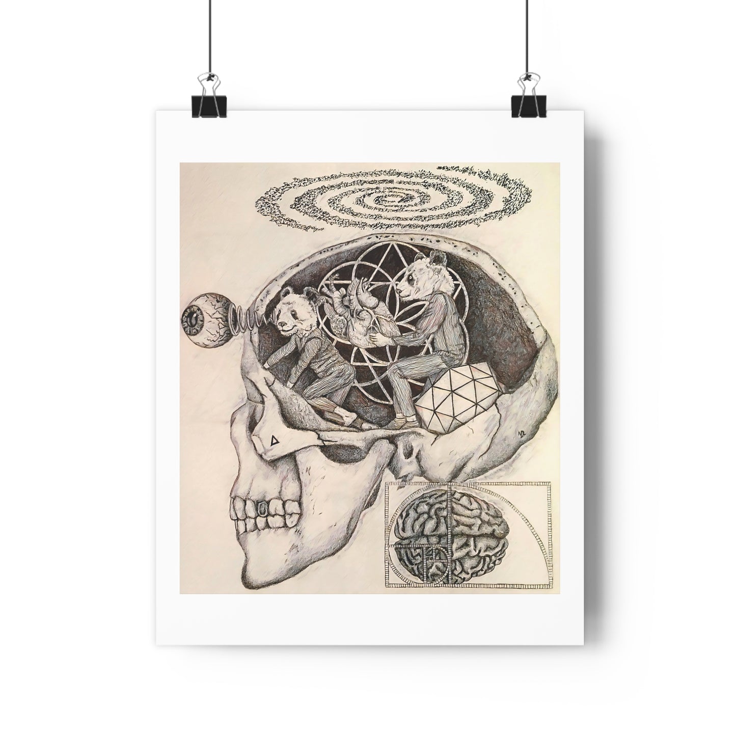 third eye perspective Giclée Art Print