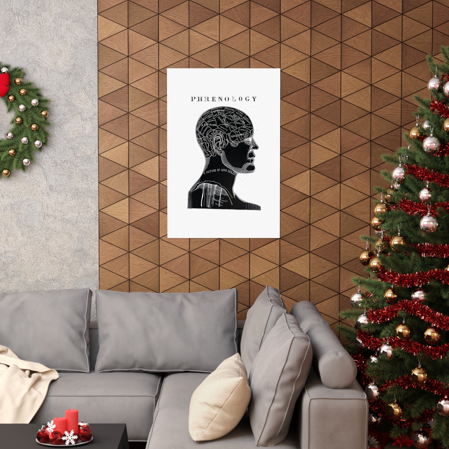 Premium Matte vertical poster Phrenology Midnight