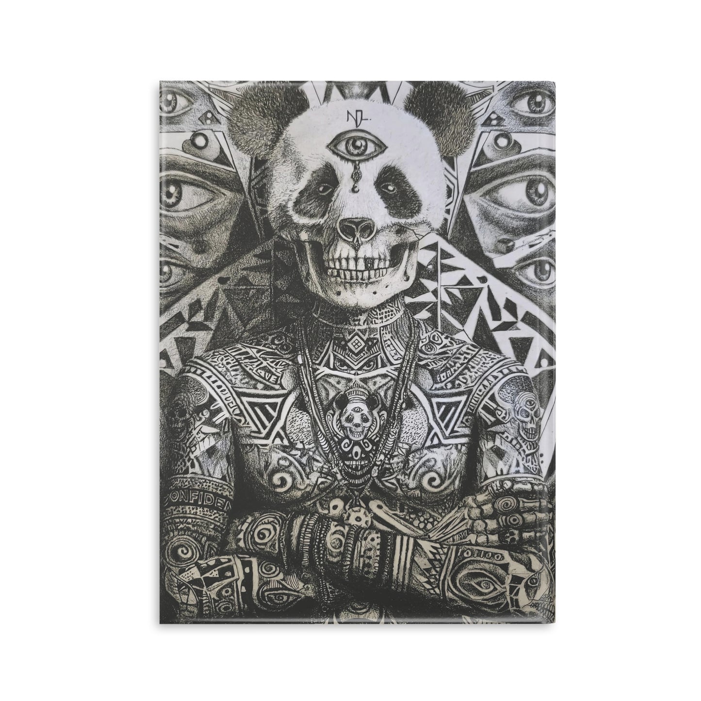 Art Hardcover Notebook with Puffy Cover