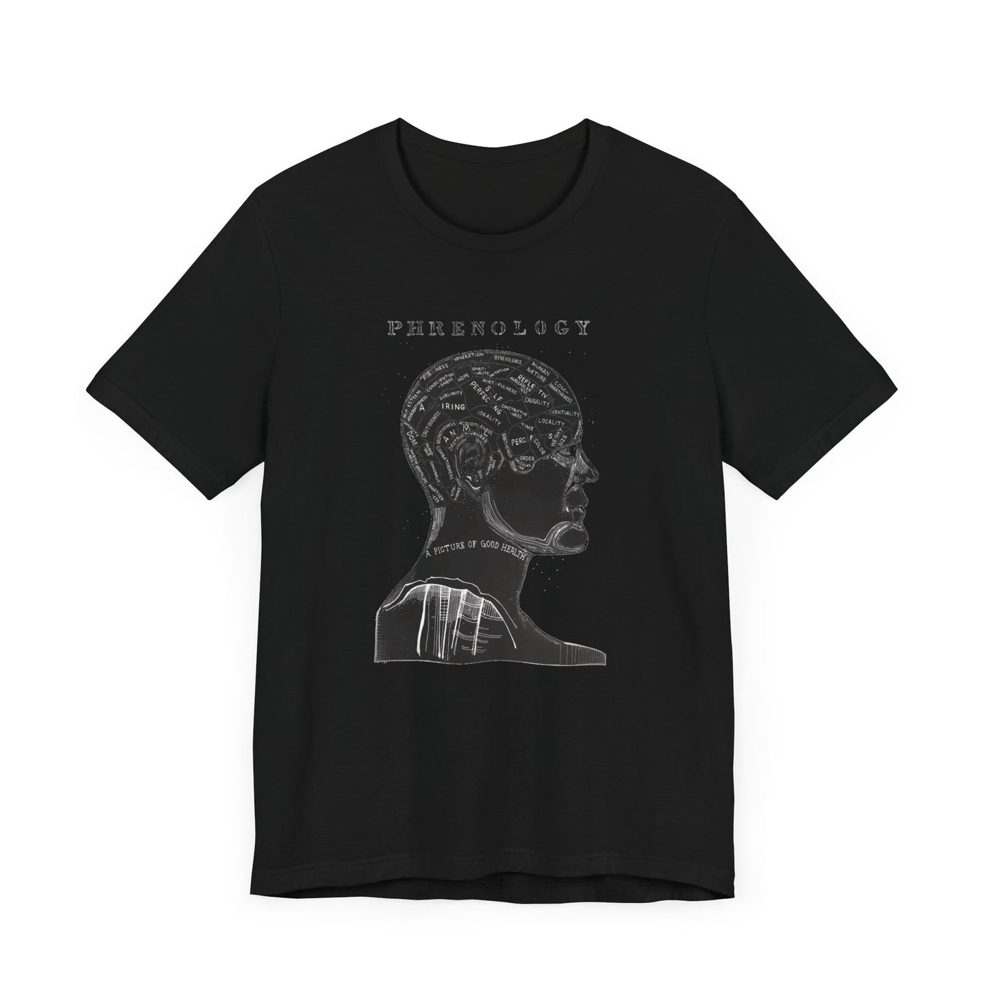 phrenology midnight unisex tee